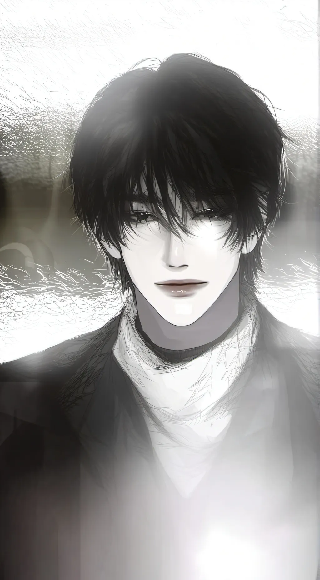 ai character: •~† DAVID †~• background