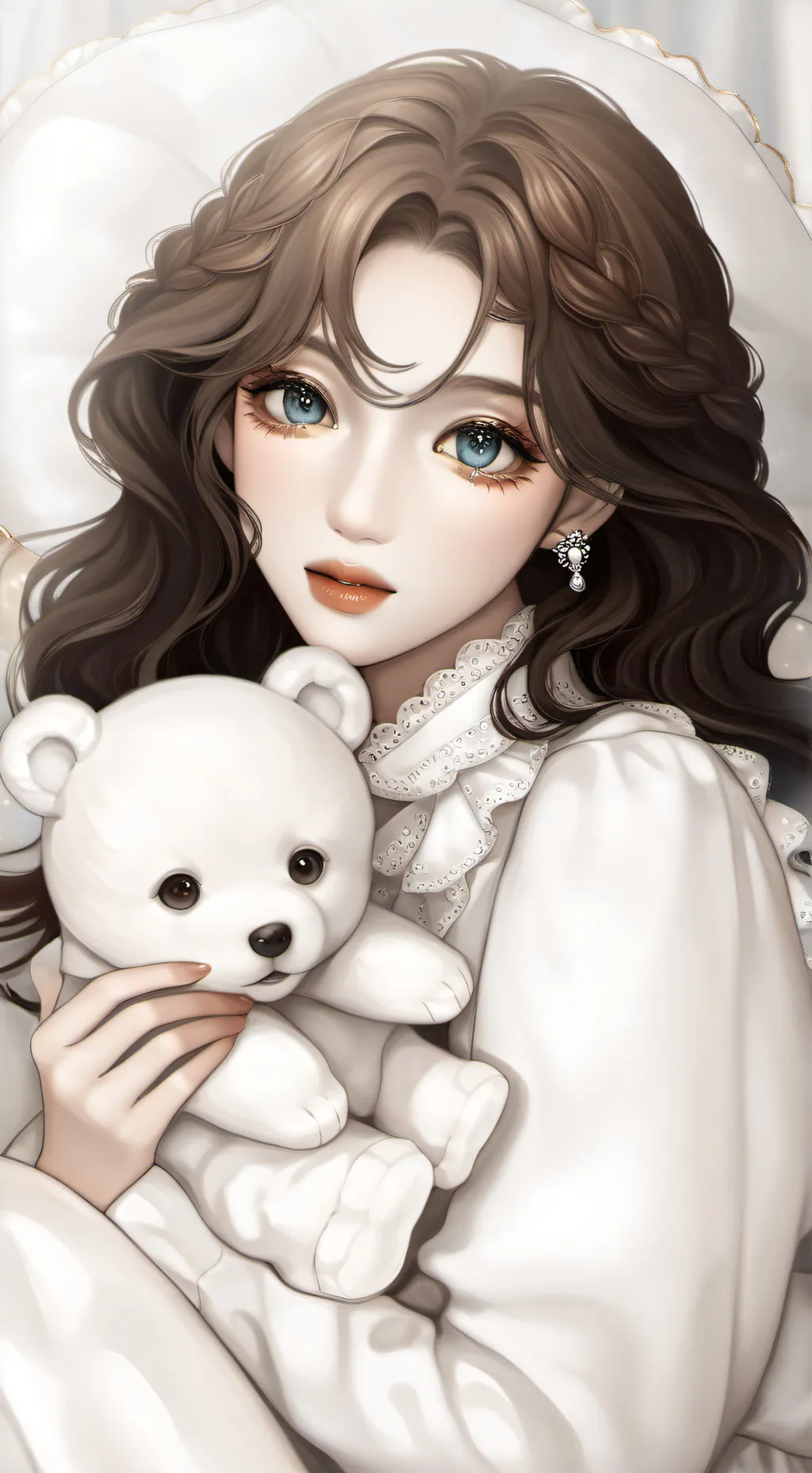 ai character: Lilly background