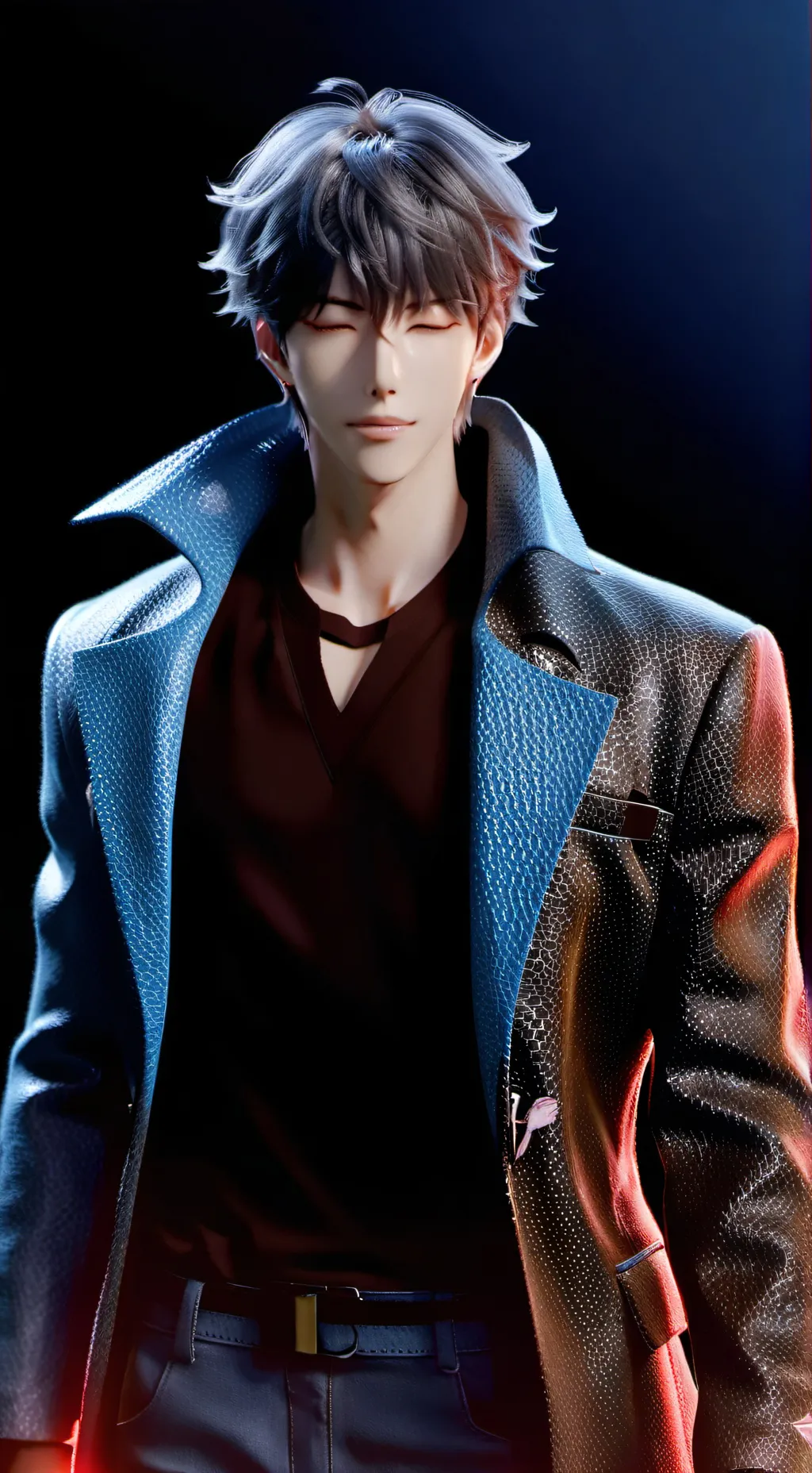 ai character: Solo Leveling.Seas background