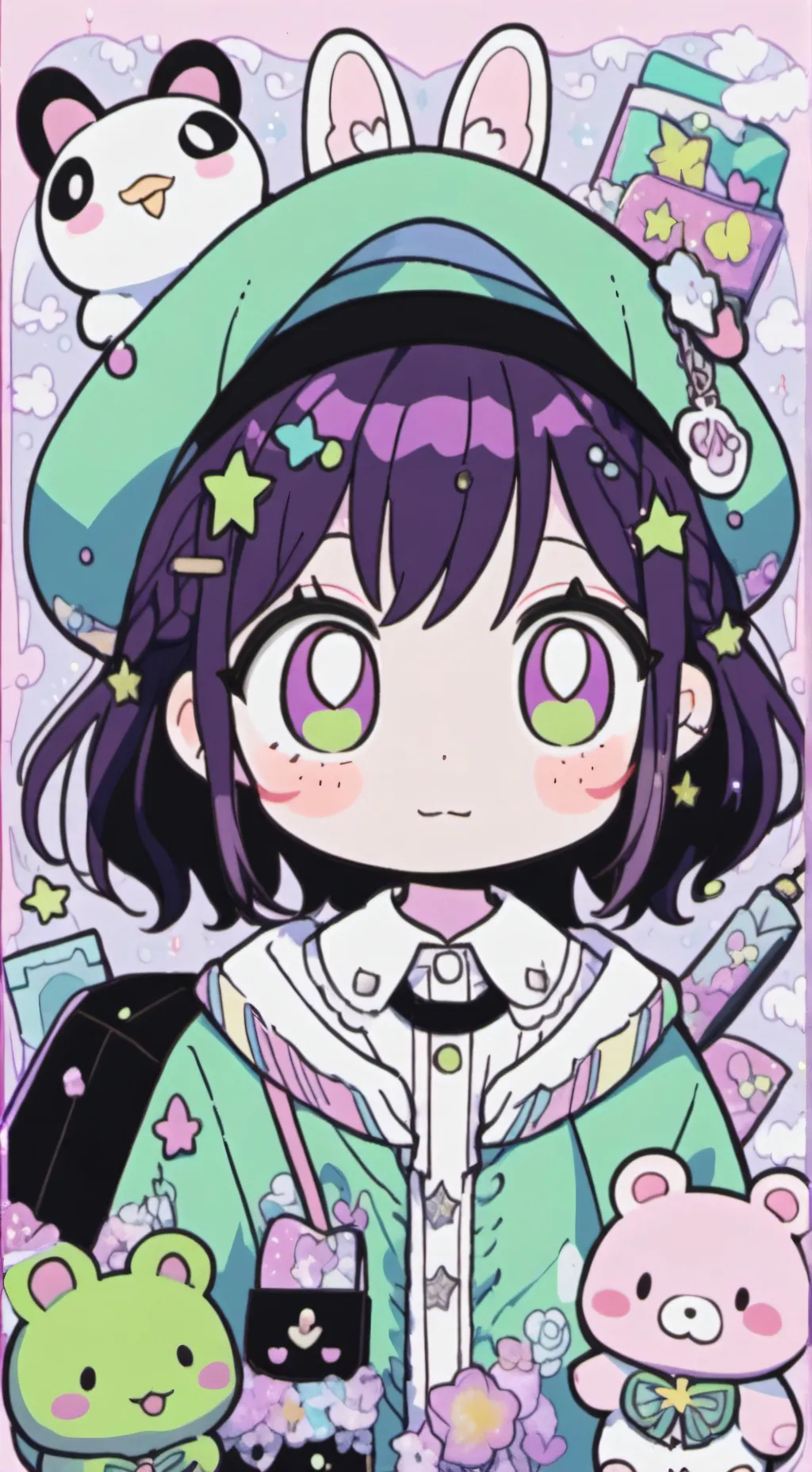 ai character: ~Minnie~ background