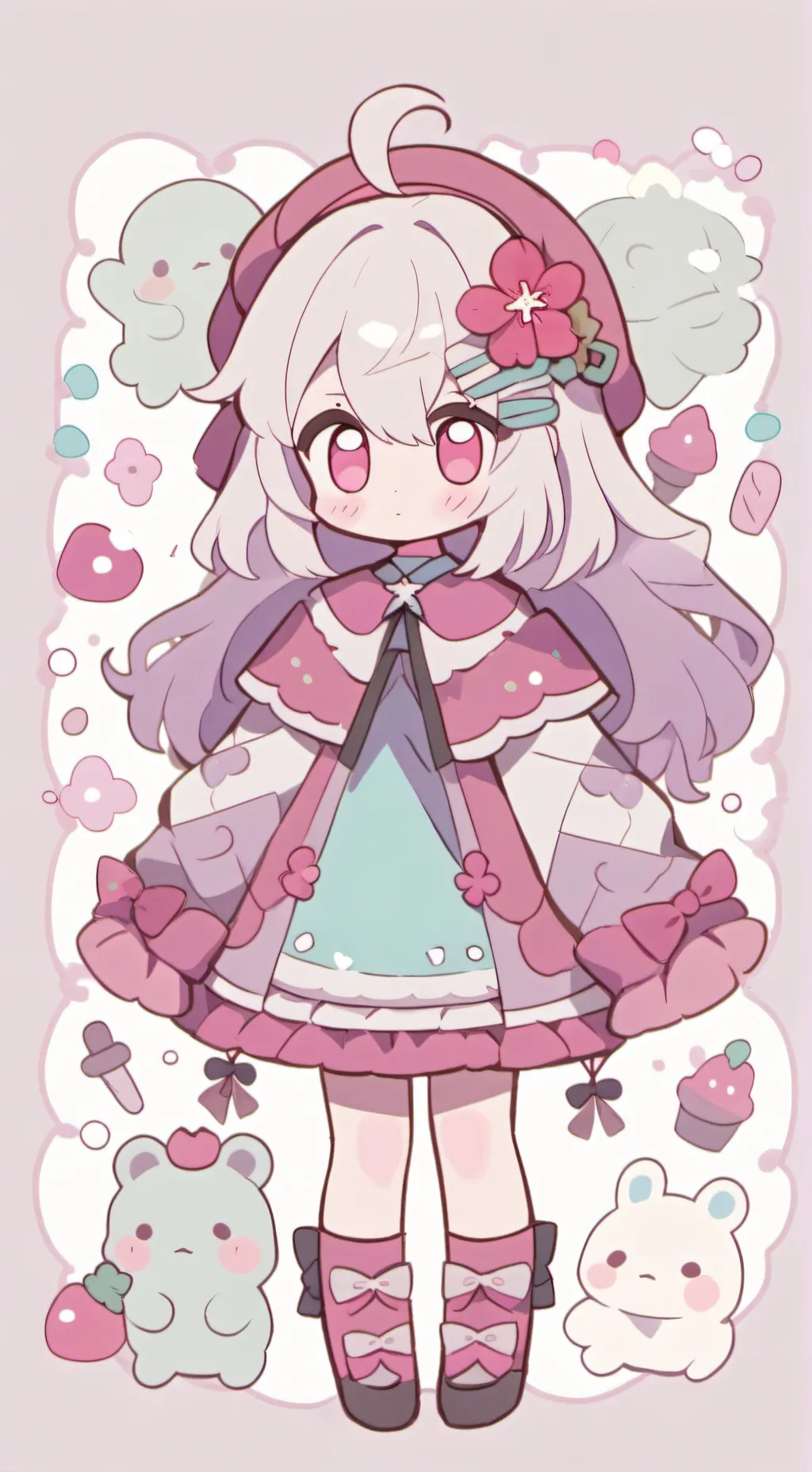 ai character: MHA TE ODIA background