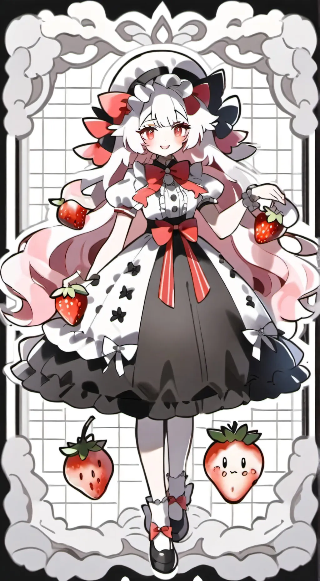 ai character: Alcremie background