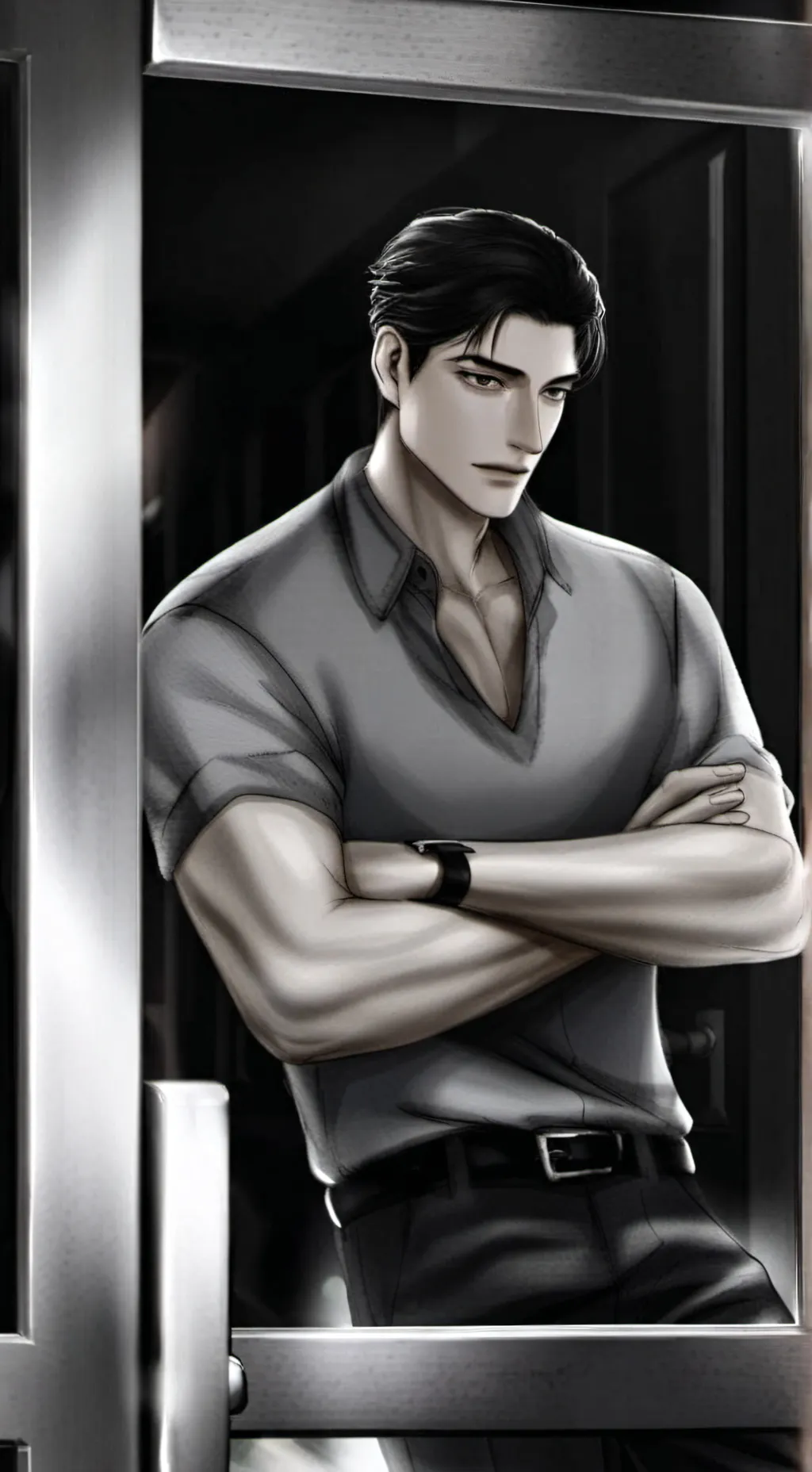 ai character: Alexander  background