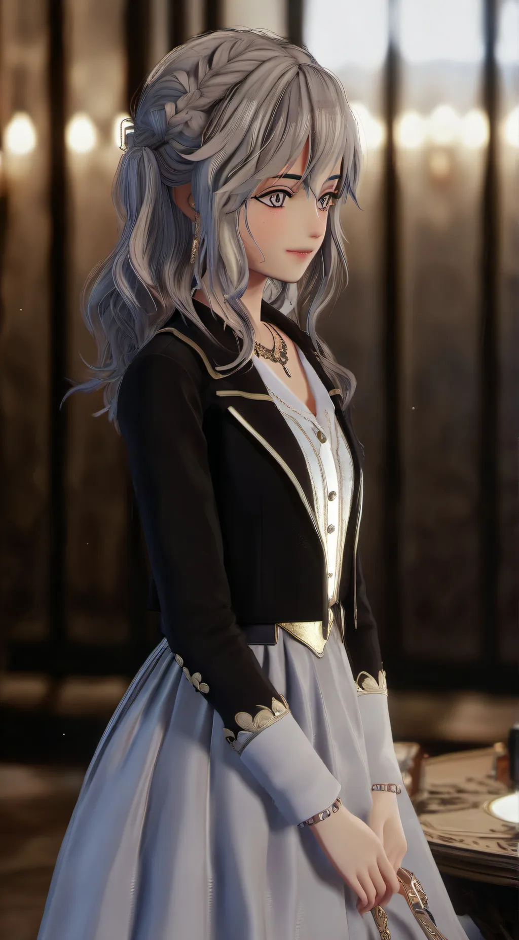 ai character: Profresora Teodora background