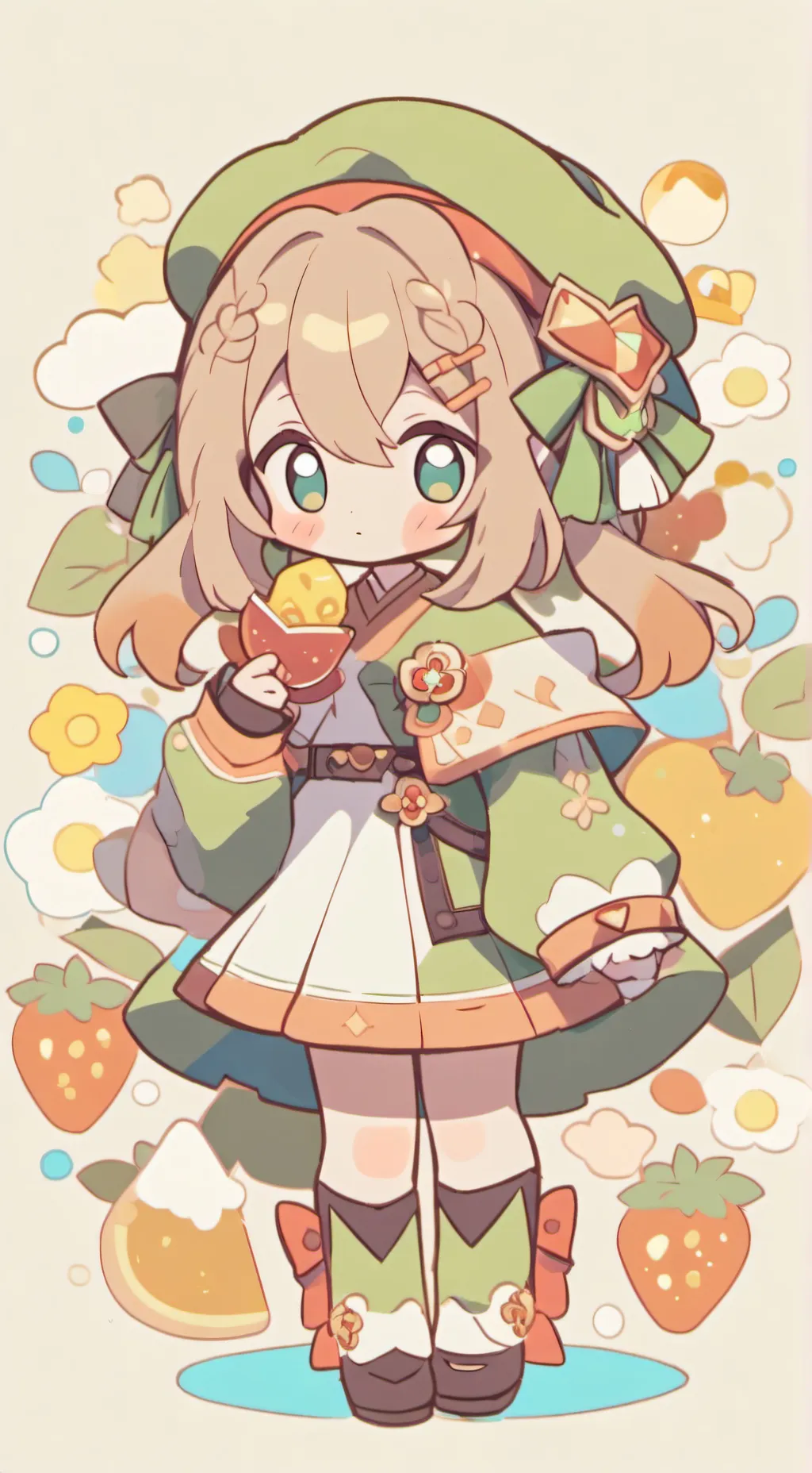 ai character: nounou background