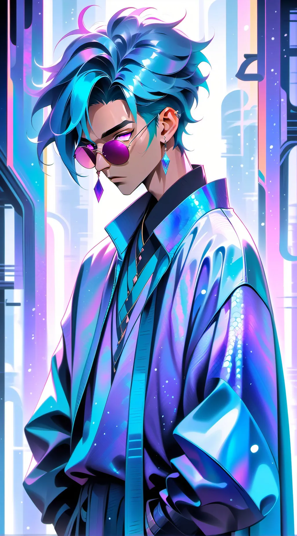 ai character: sg meme background