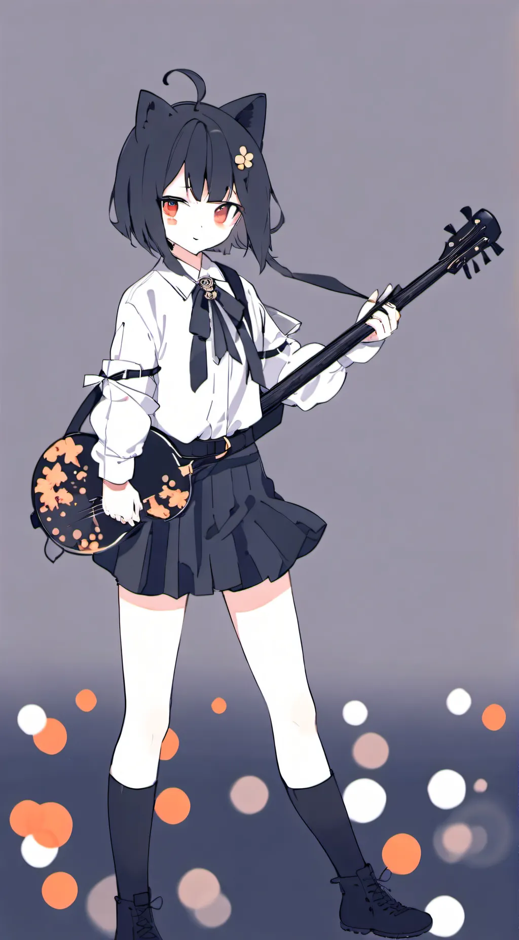 ai character: Squid game  background