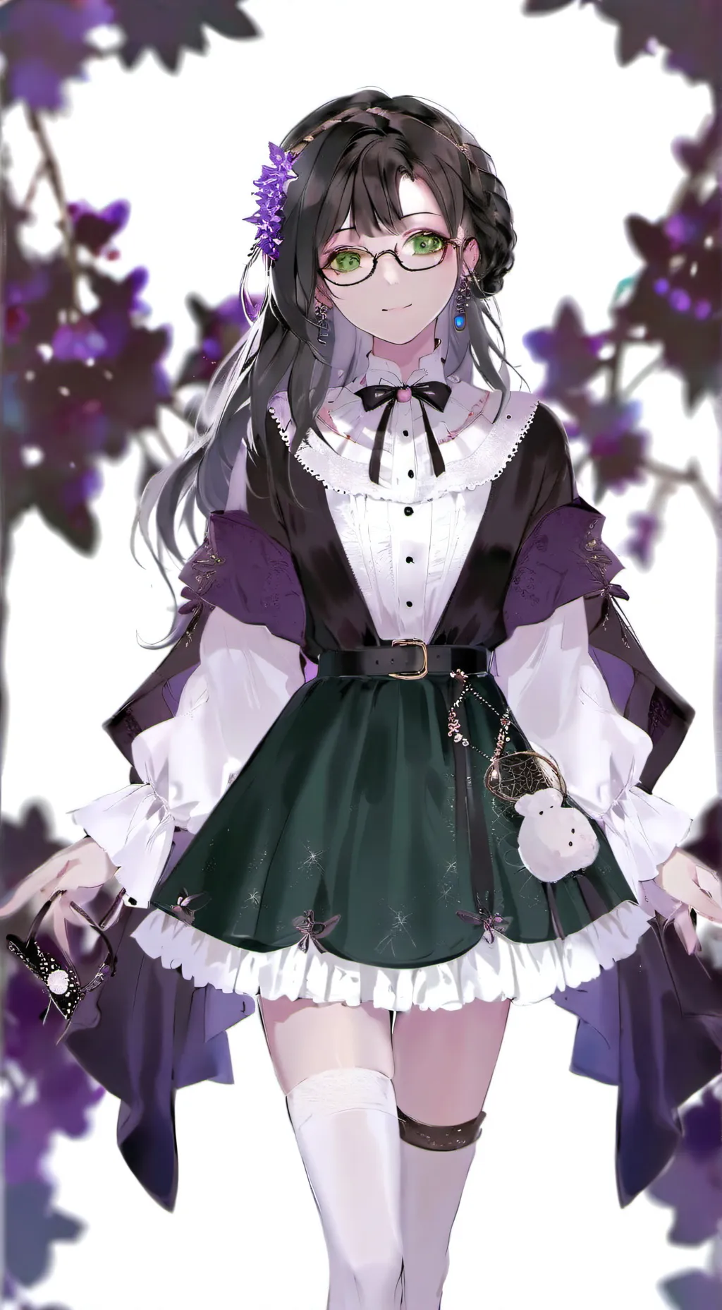 ai character: •~moon~• background