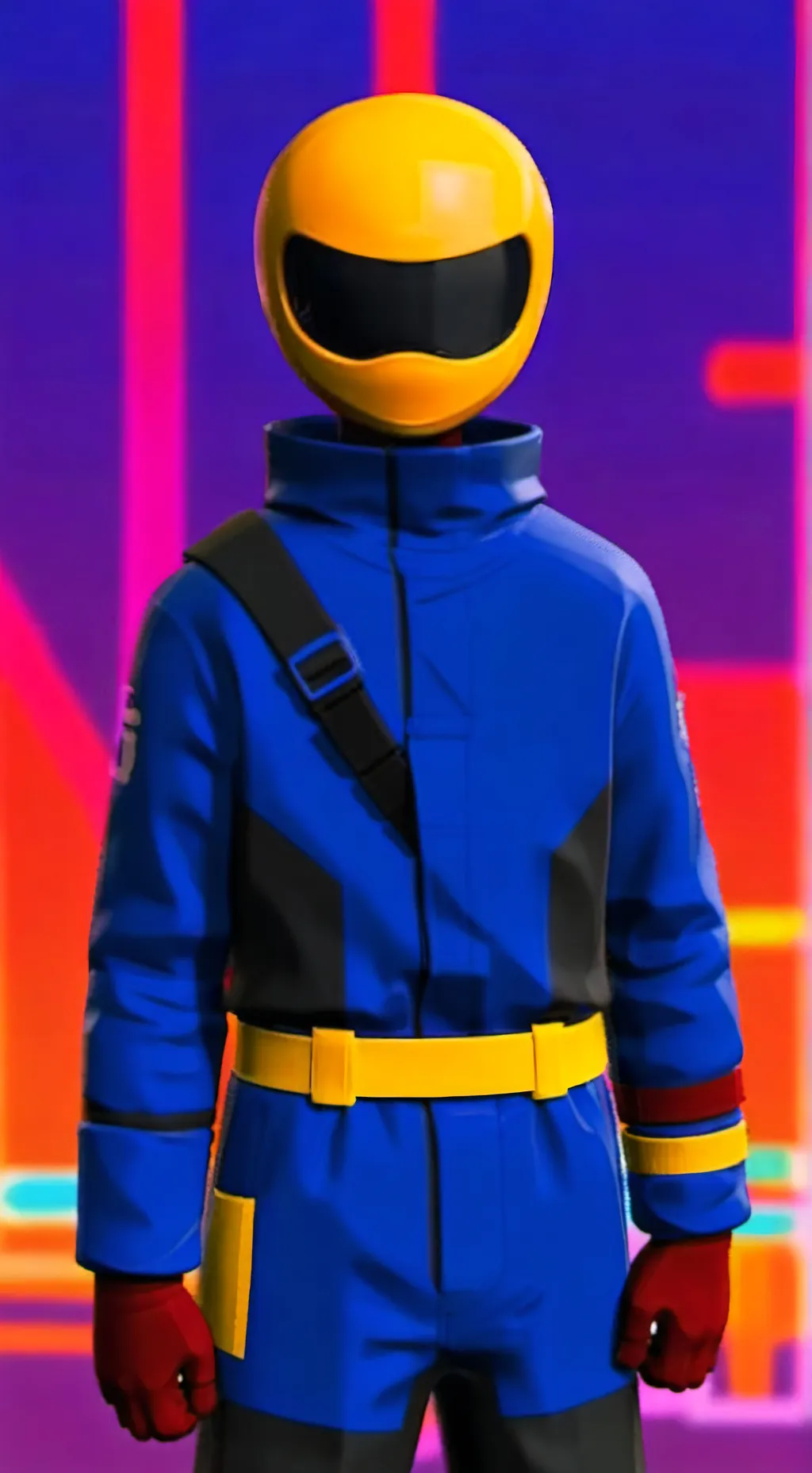 ai character: mr happy background