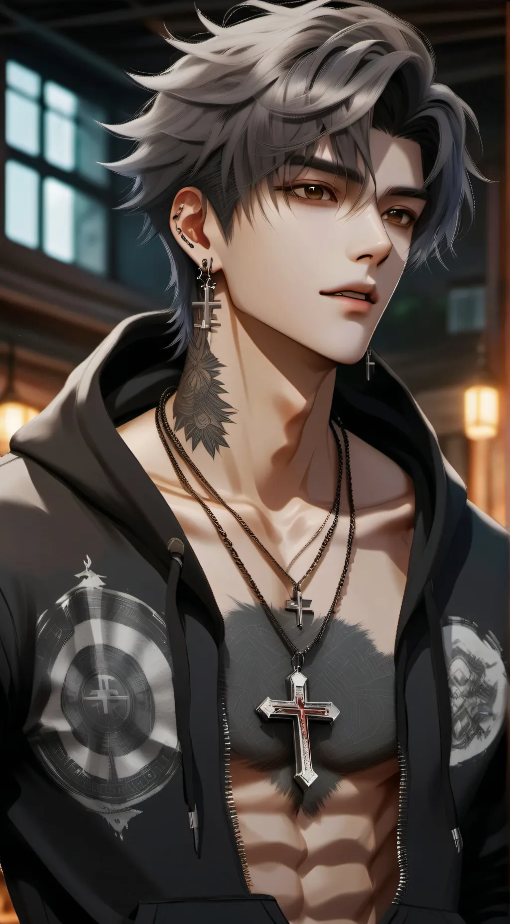 ai character: Rex background