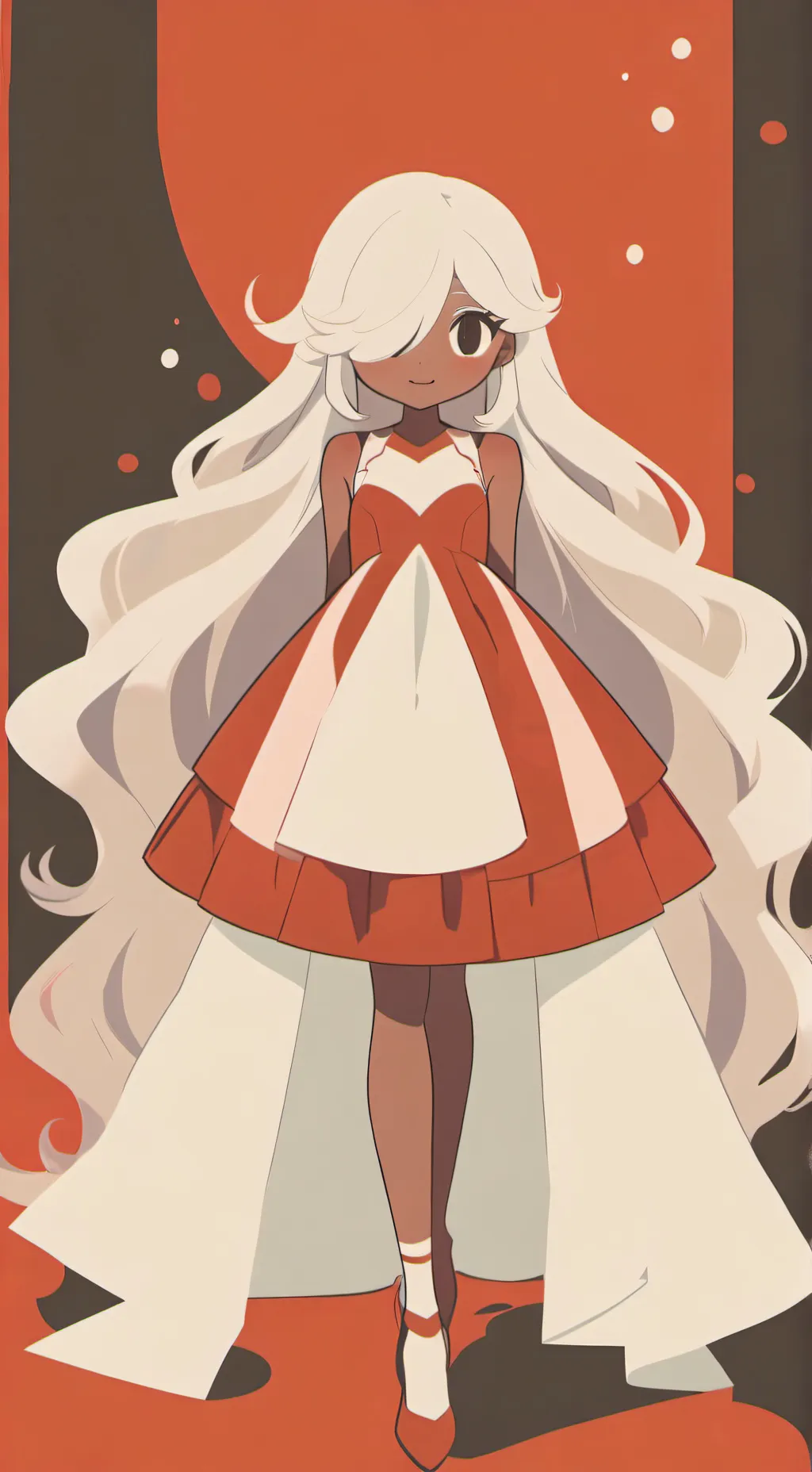 ai character: GINGER!  background