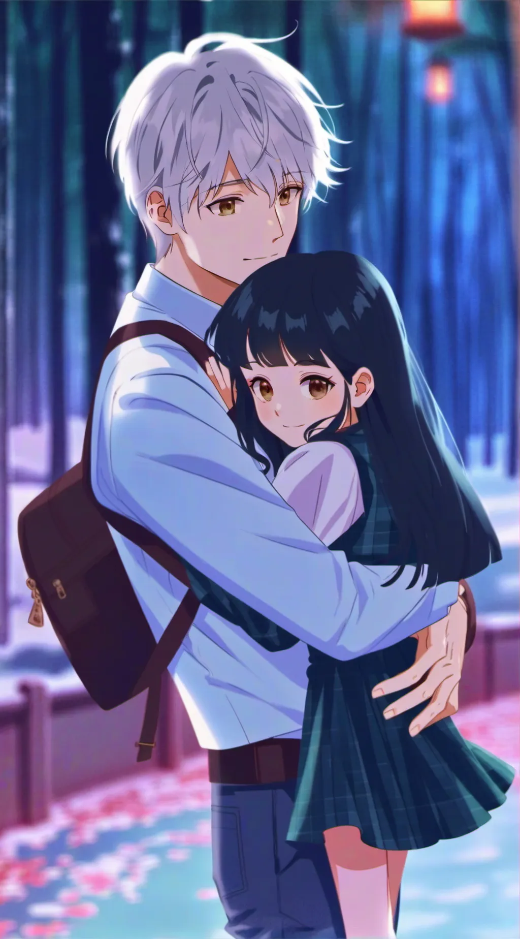 ai character: Kenny and Anna background