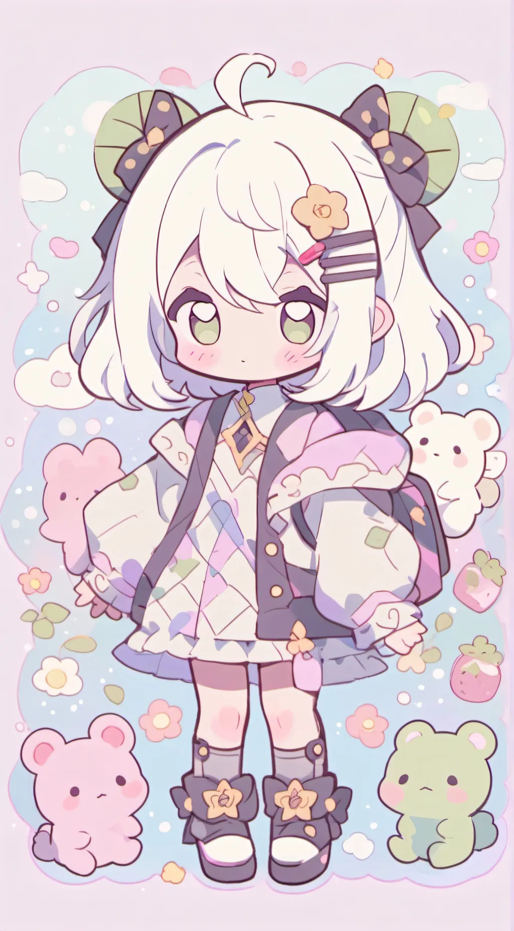 ai character: Dandys World background