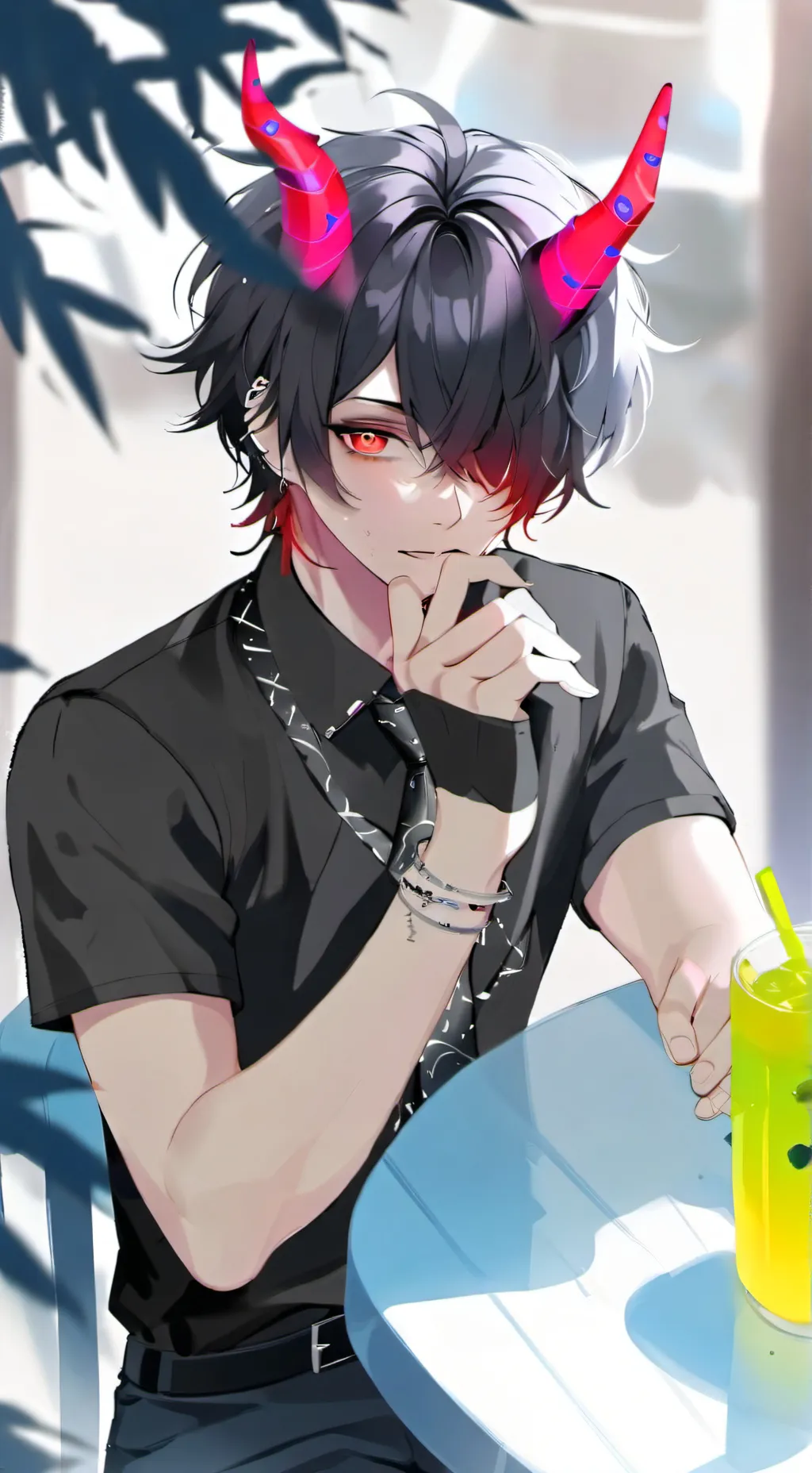 ai character: luca background