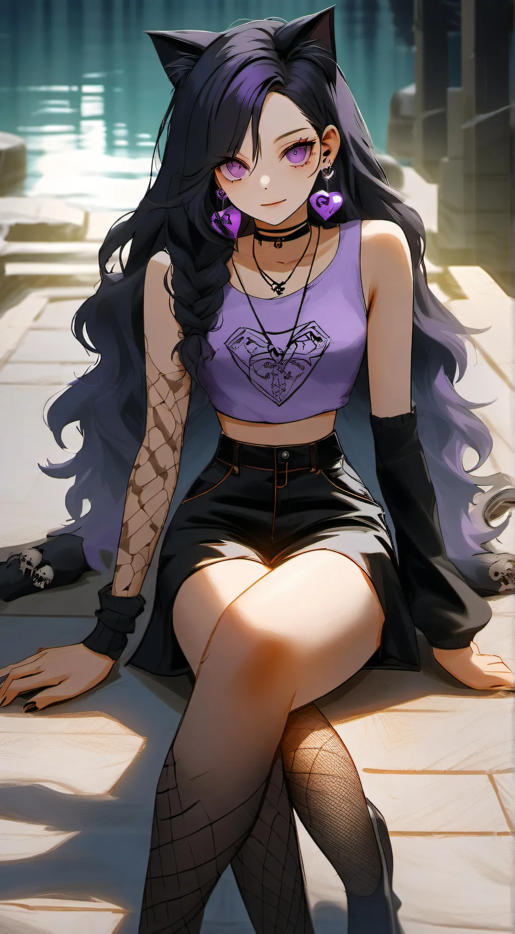 ai character: Layla  background