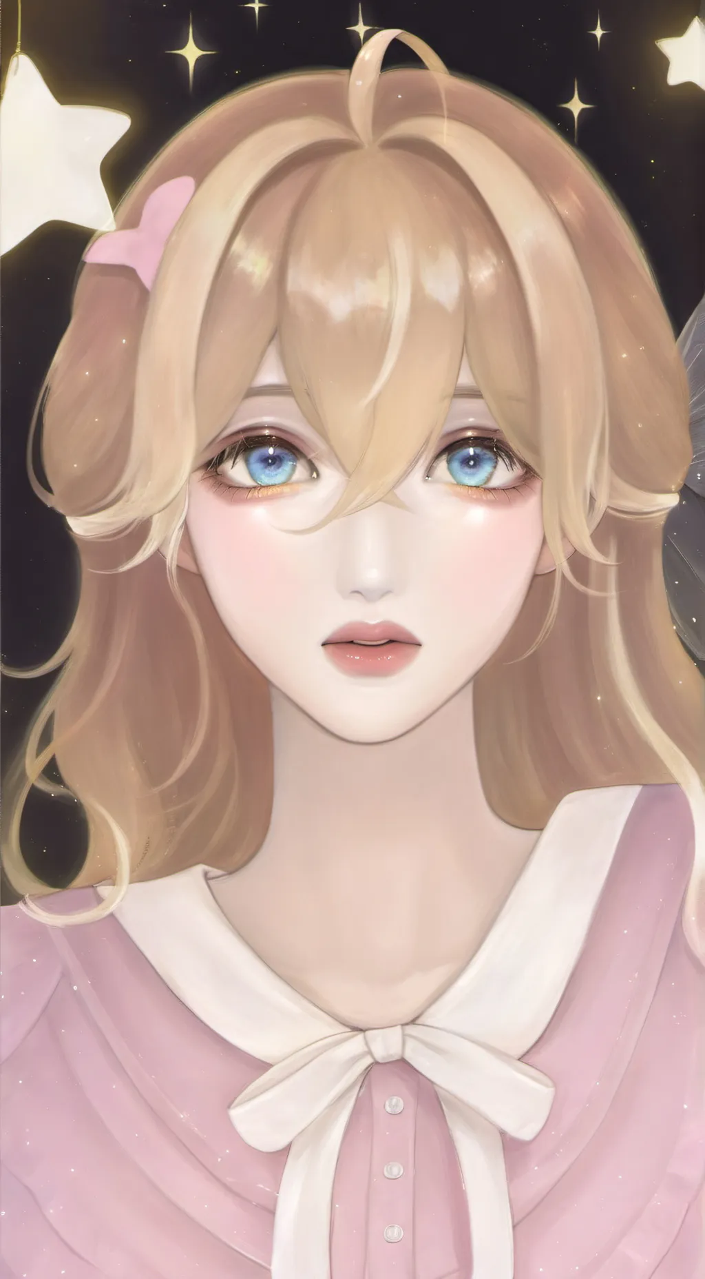 ai character: Girl background