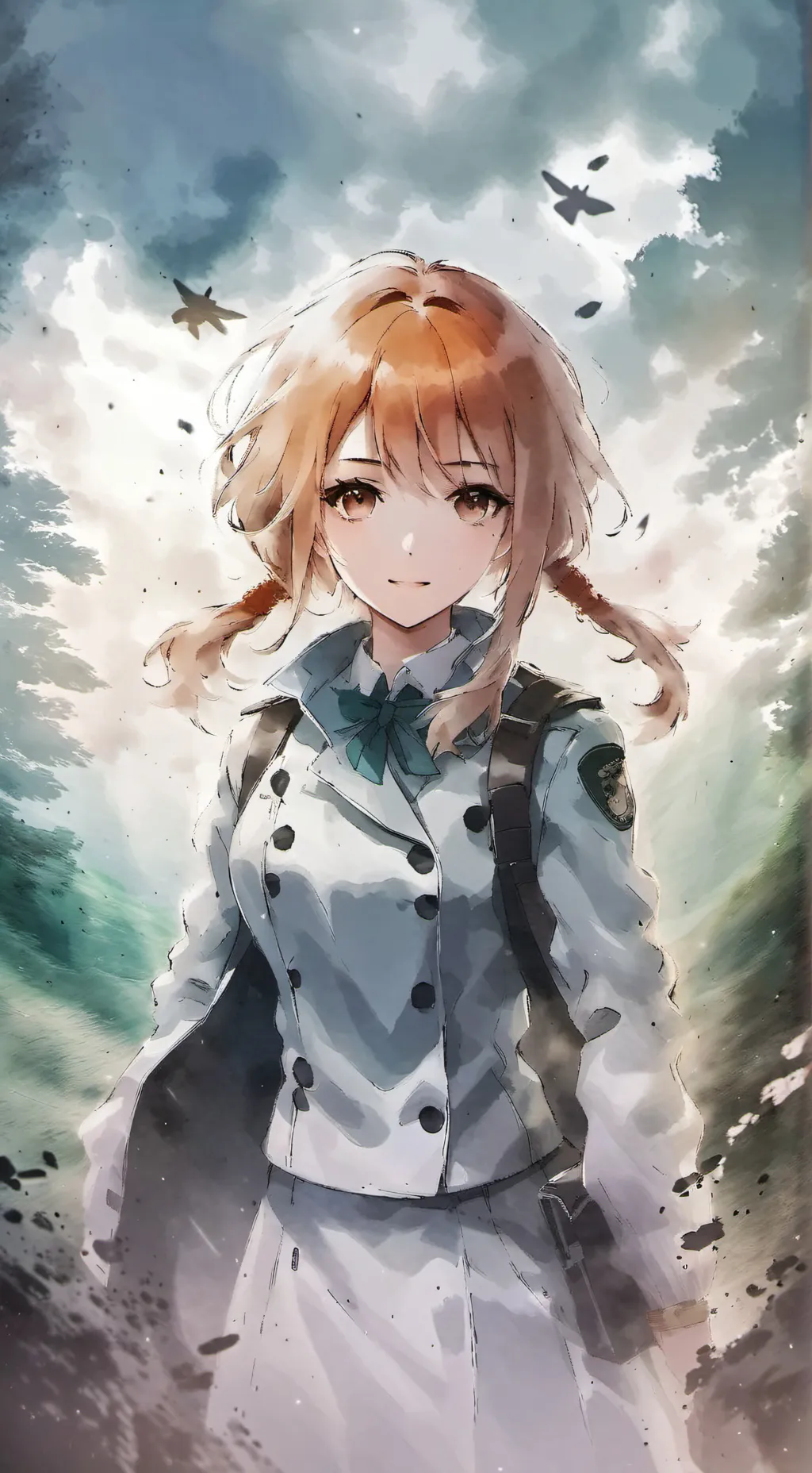 ai character: mona jajaja background