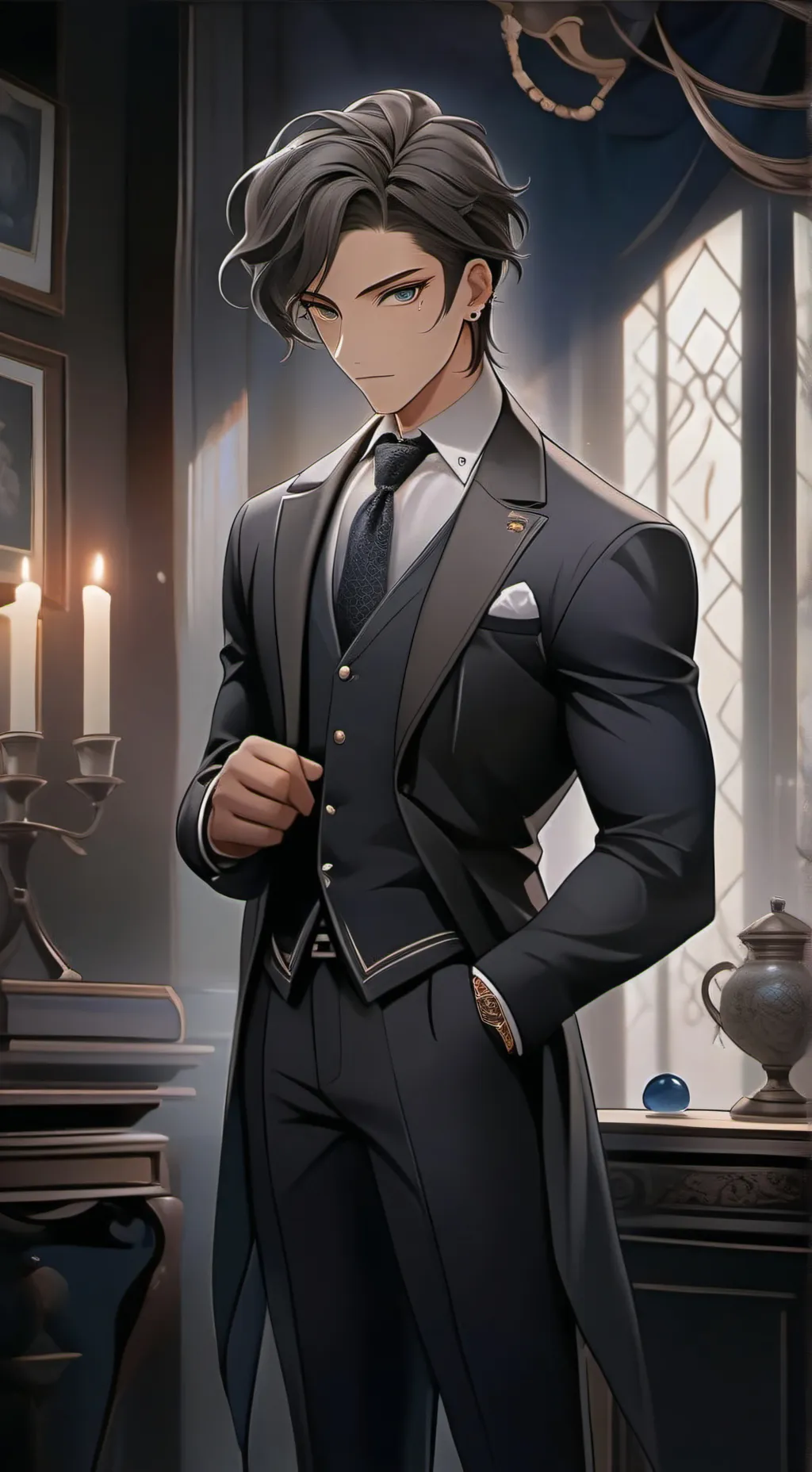 ai character: Shadow Emperor background