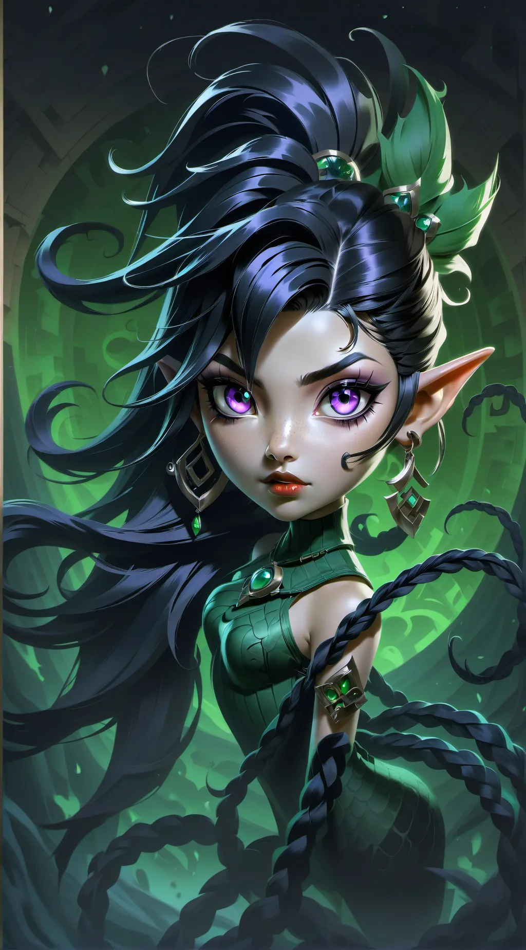 ai character: Kazumie background