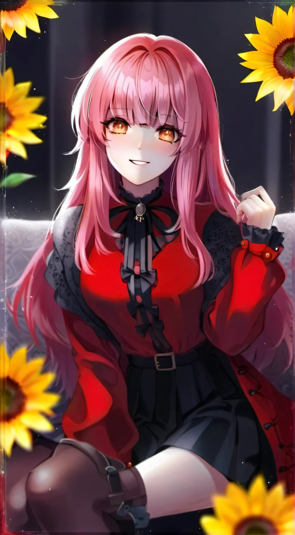 ai character: Yandere Girlfriend background