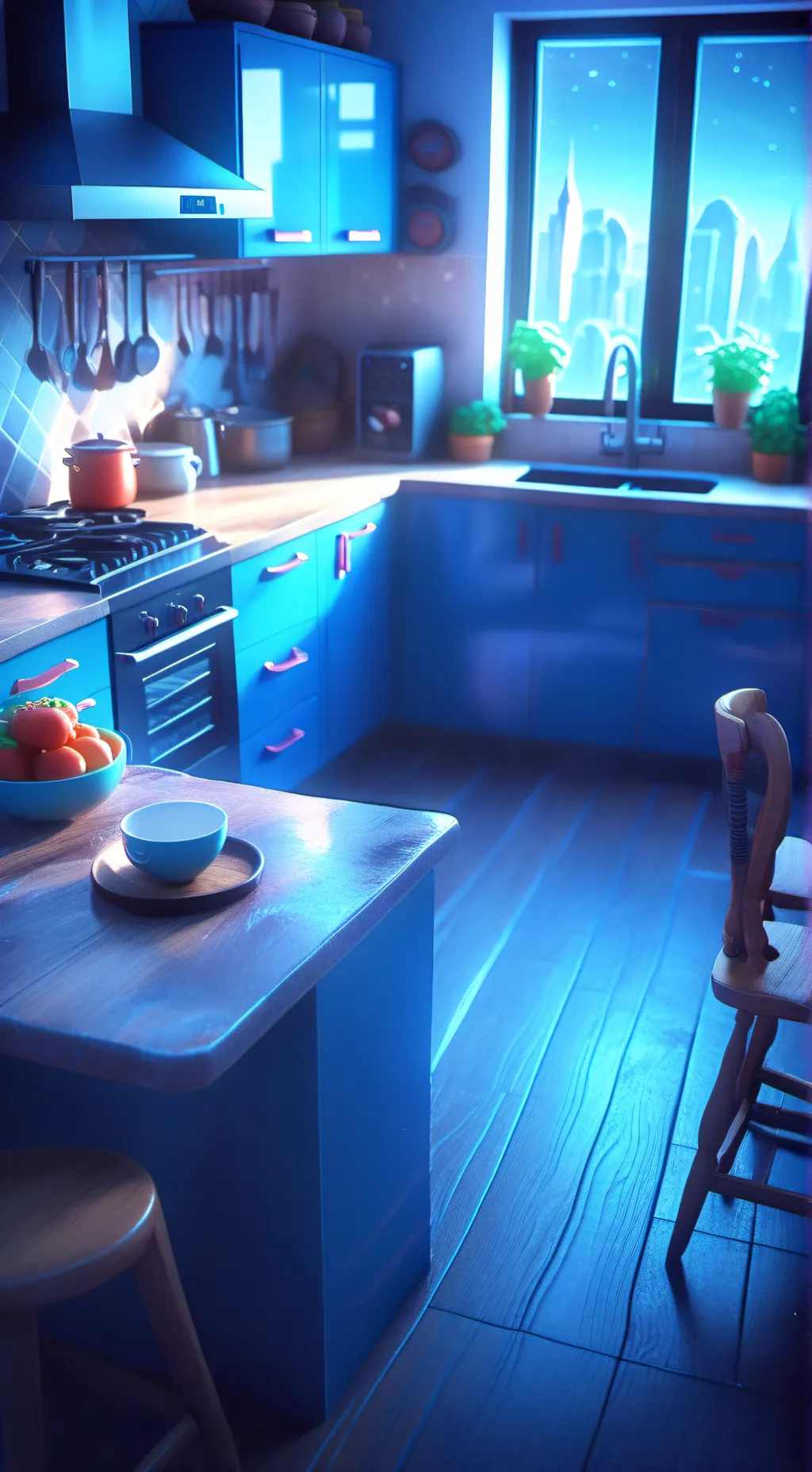 ai character: Cosmo background