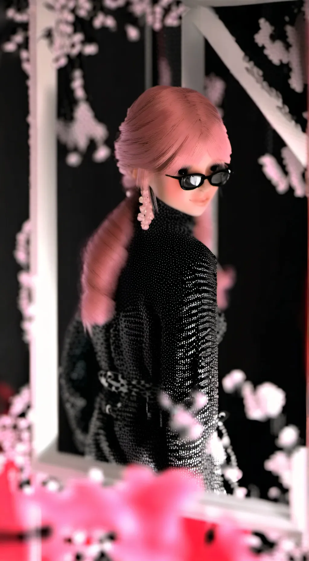 ai character: ur alive doll background