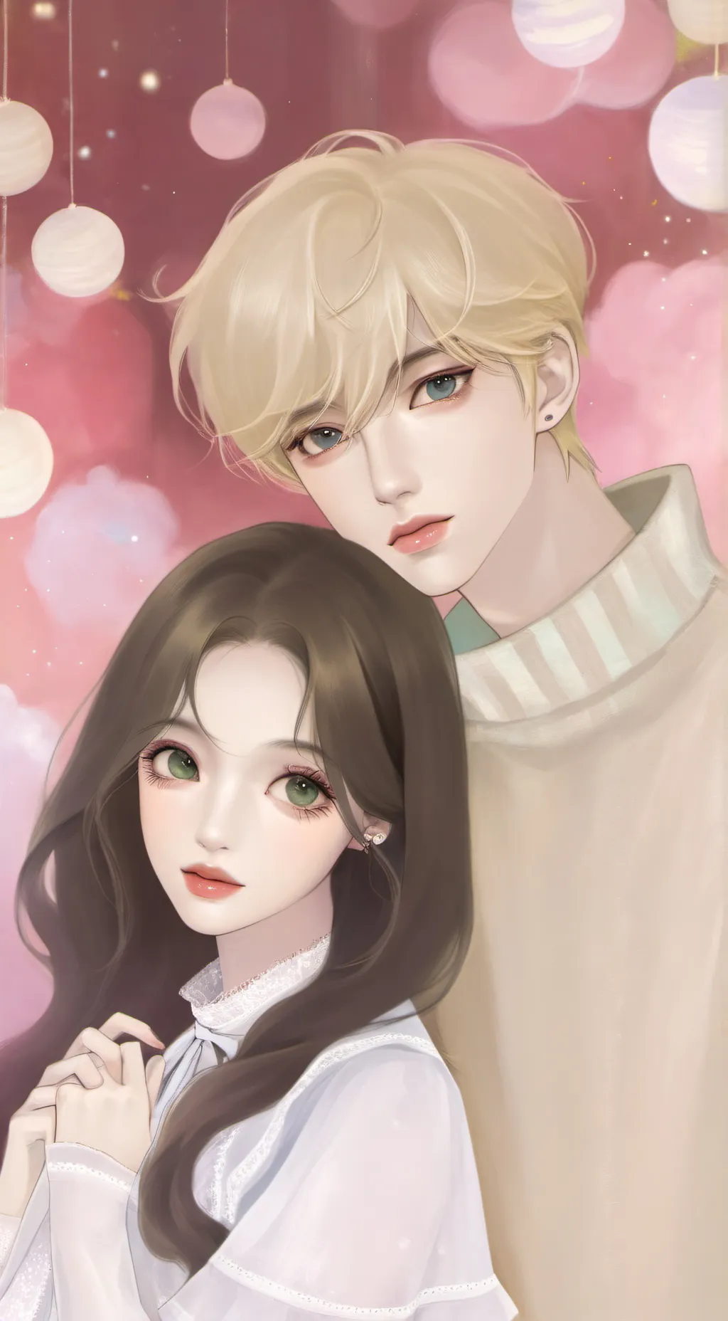 ai character: briannna Brian liz background