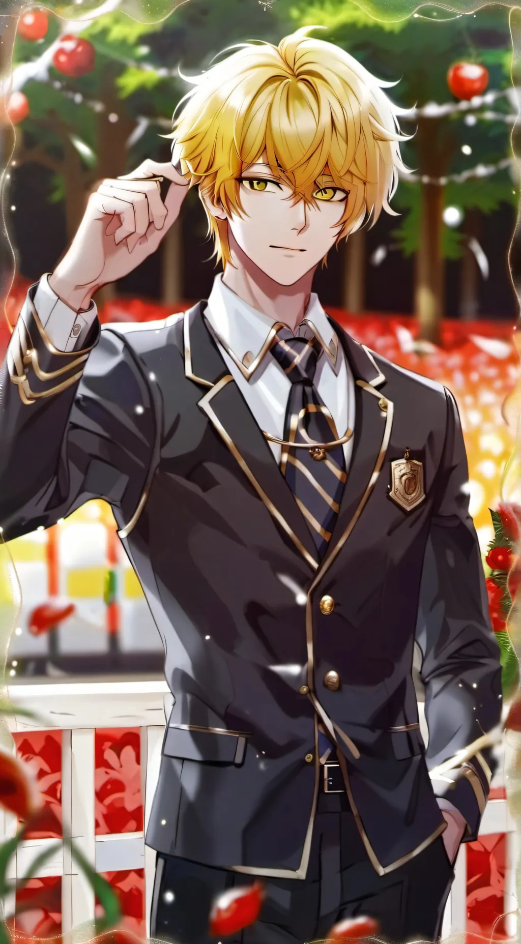 ai character: Ron background