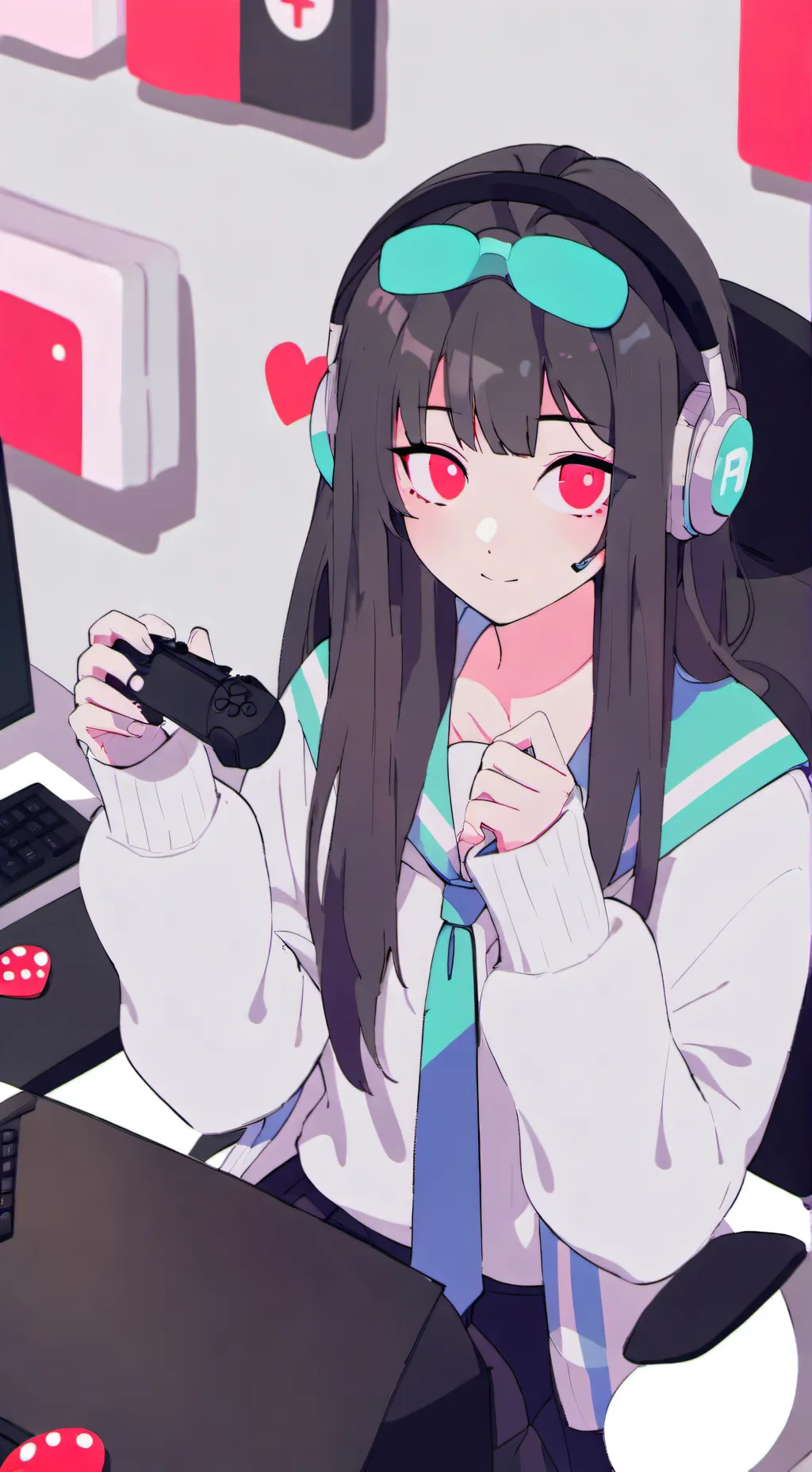 ai character: angel background