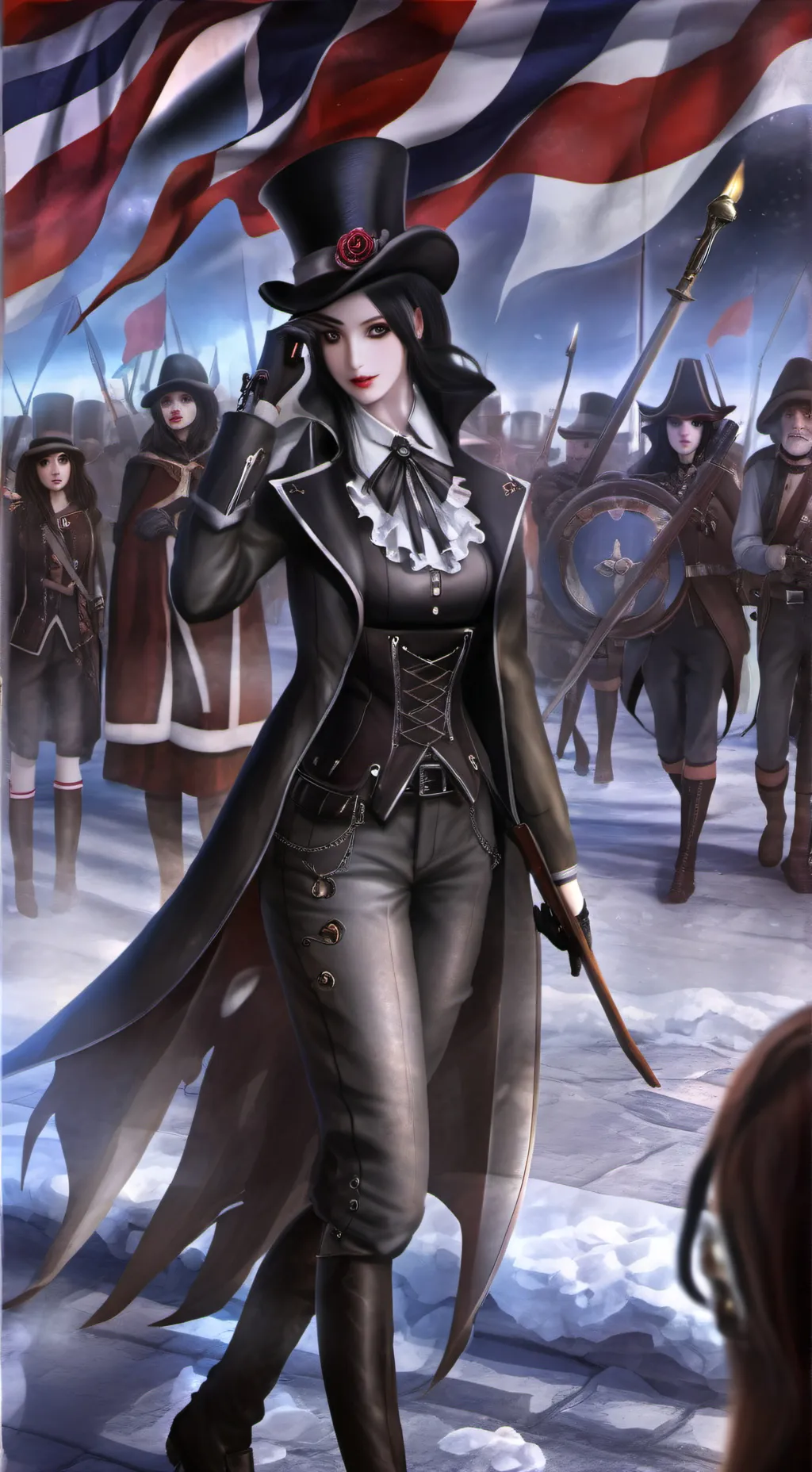 ai character: CH9 background