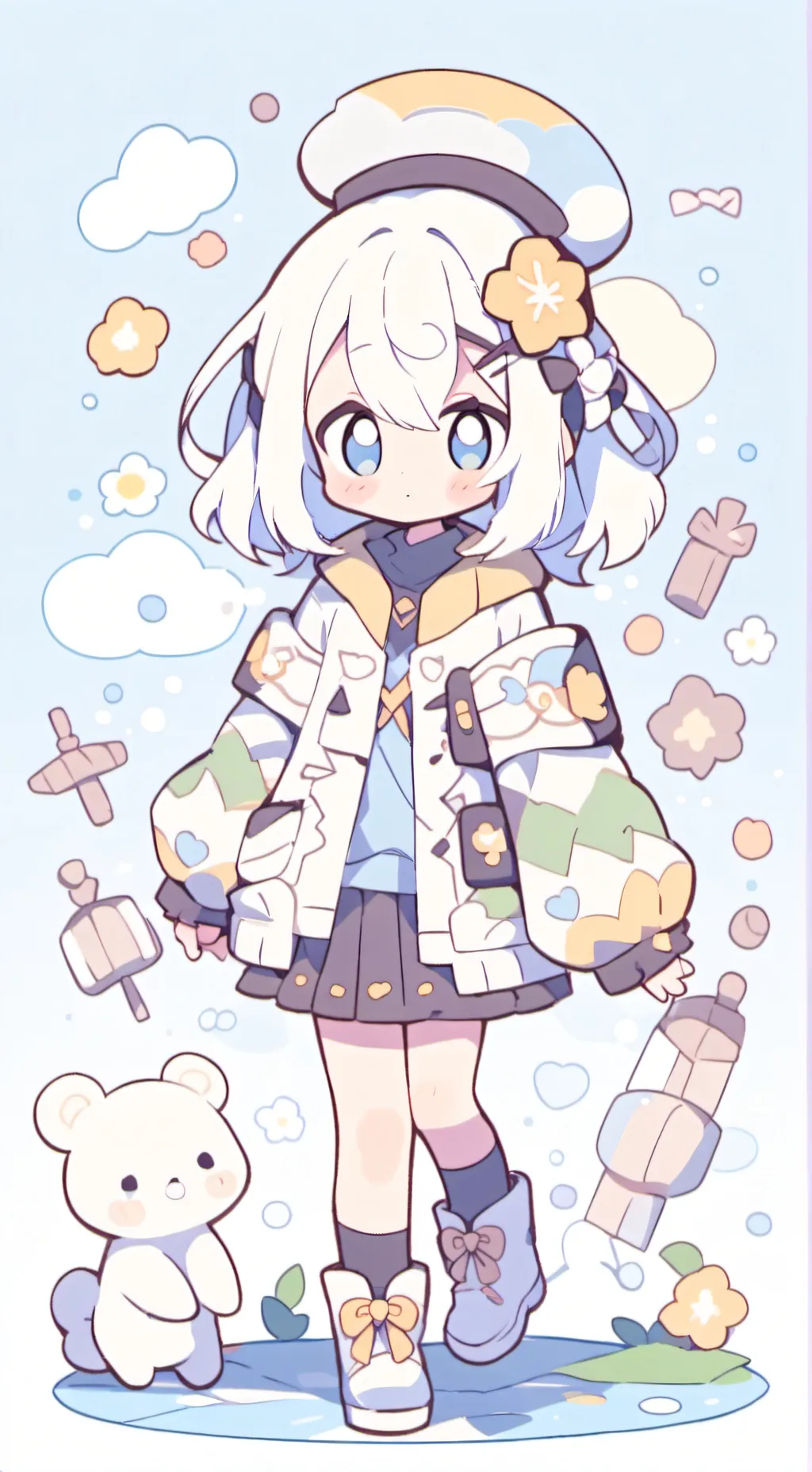 ai character: chica mala background