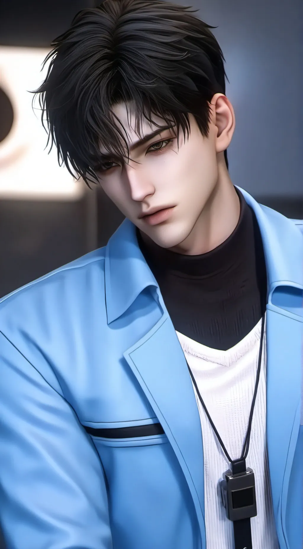 ai character: Nathaniel  background