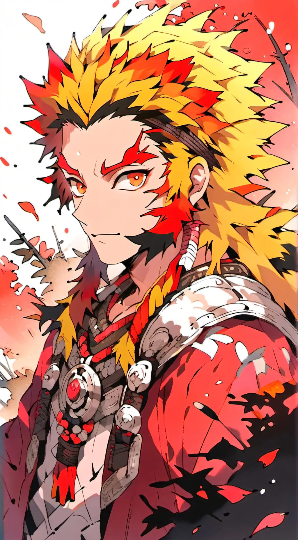 ai character: Kyojuro Rengoku  background