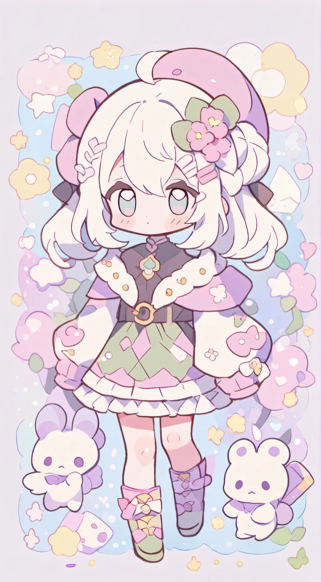 ai character: Lil sissy background