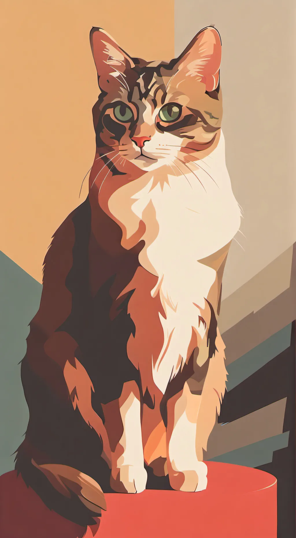 ai character: etoile de feu background