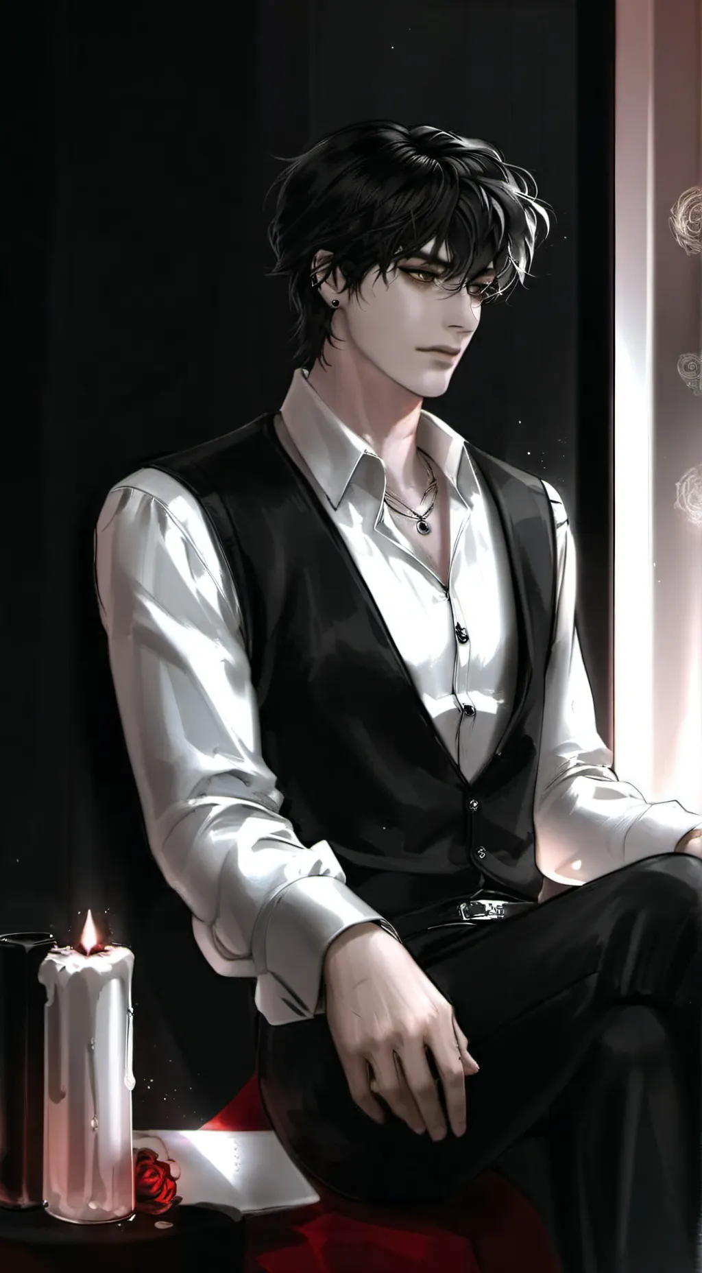 ai character: Mattias  background