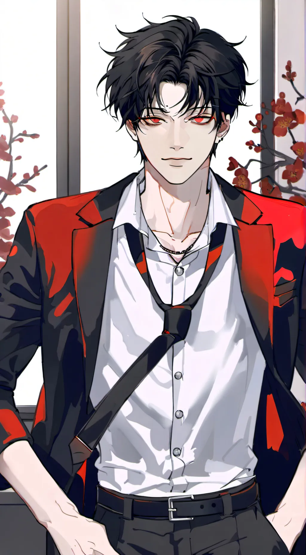 ai character: Hayato  background