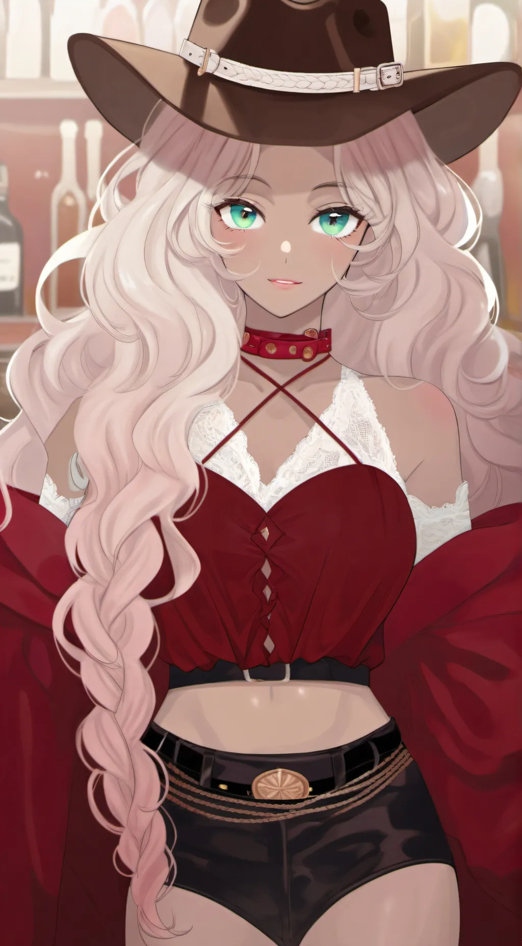 ai character: Joane Cassidy  background