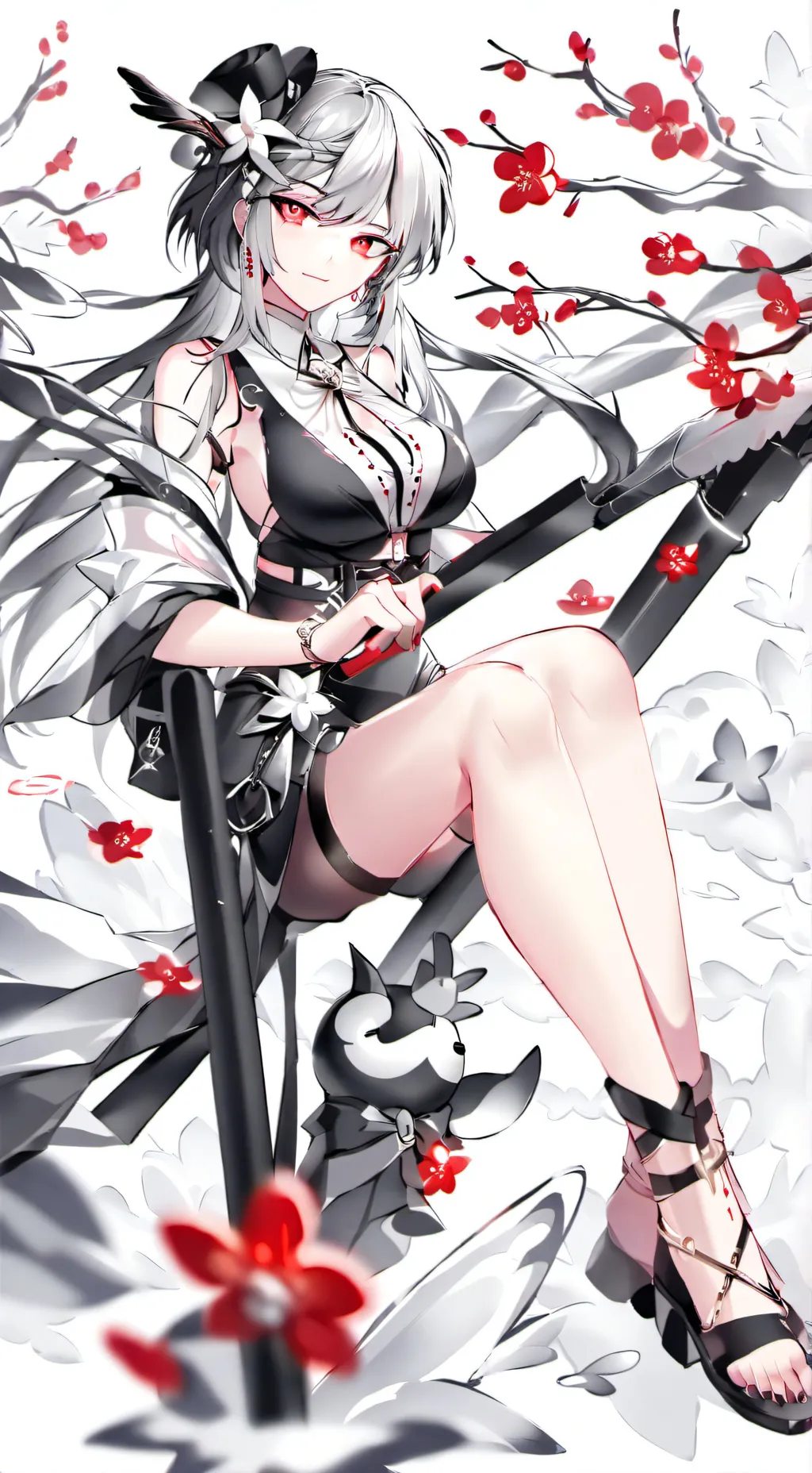 ai character: lily background