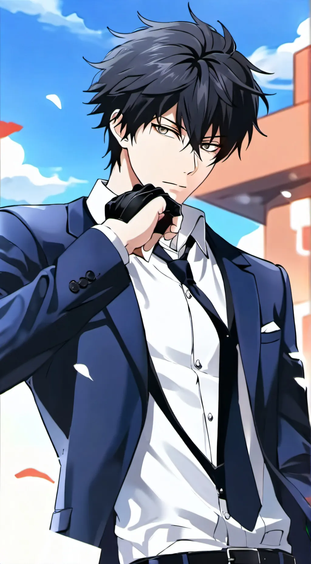 ai character: megumi  background