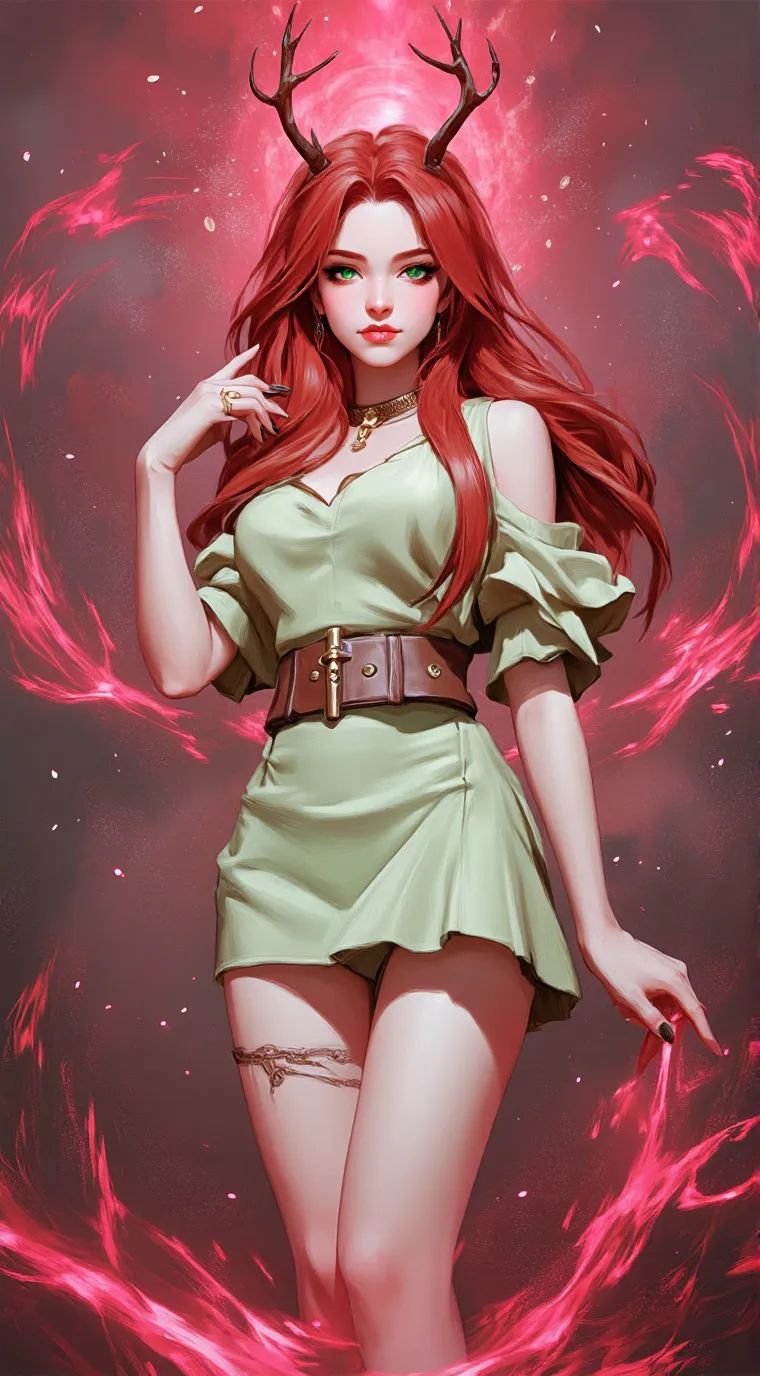 ai character: < Ханни 3 background