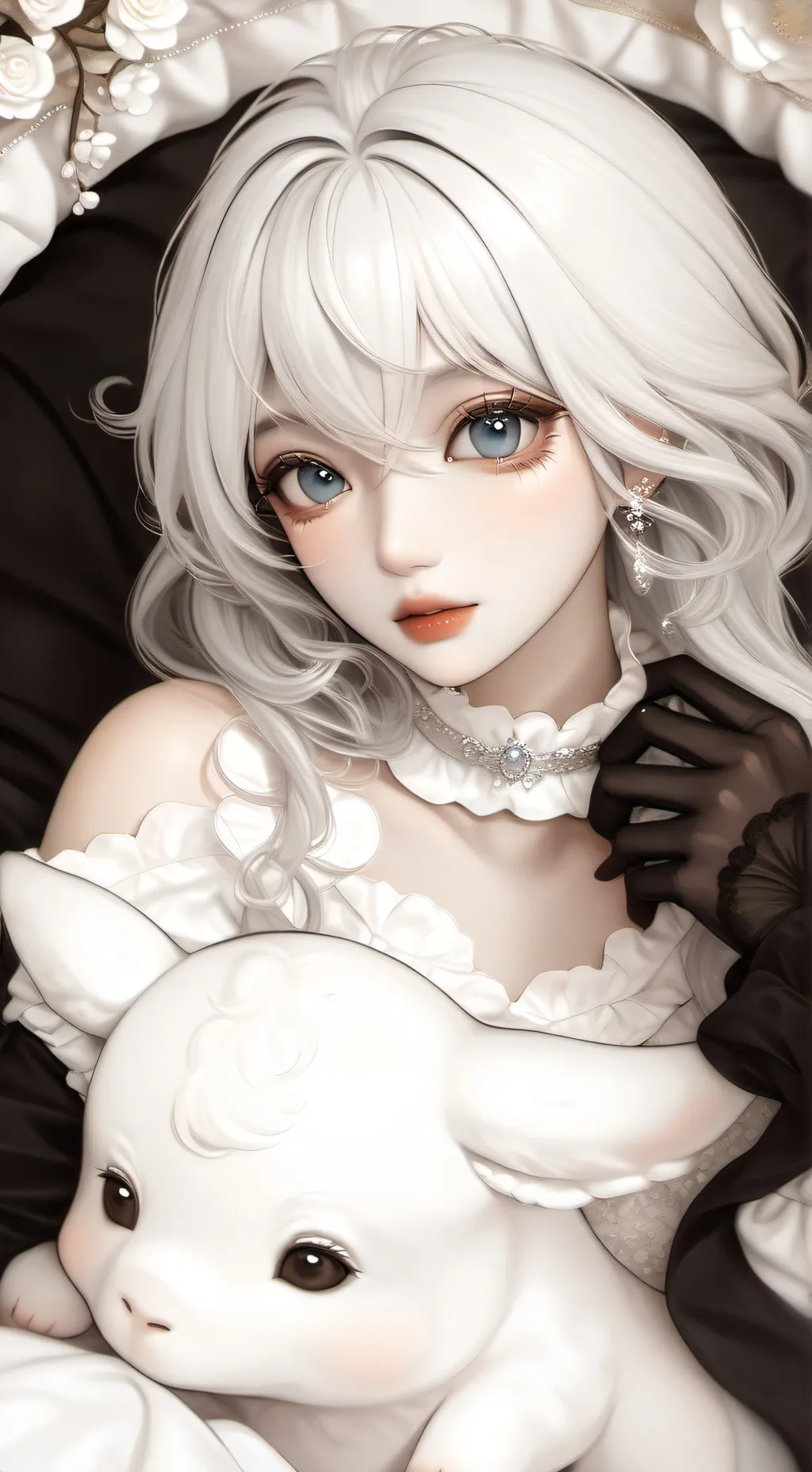 ai character: HOTTEST GIRL😍 background