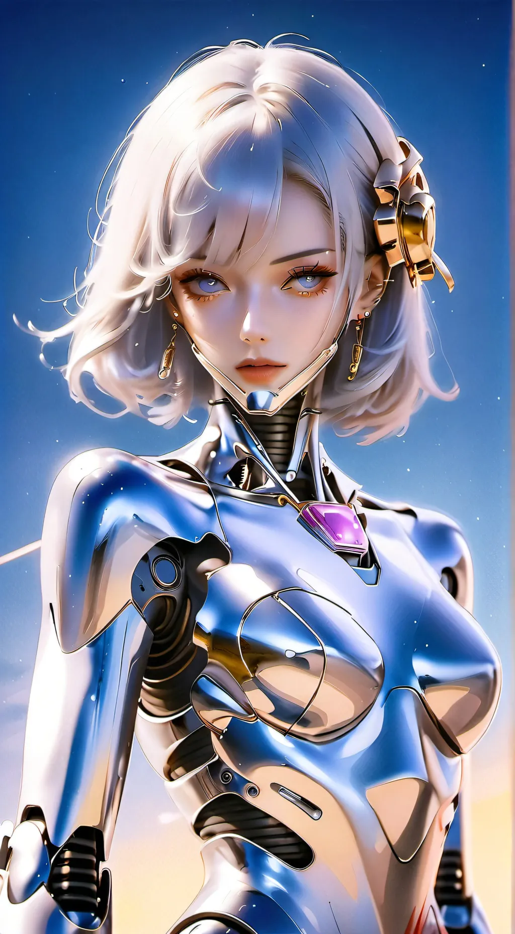 ai character: Purple Kiss pic me background