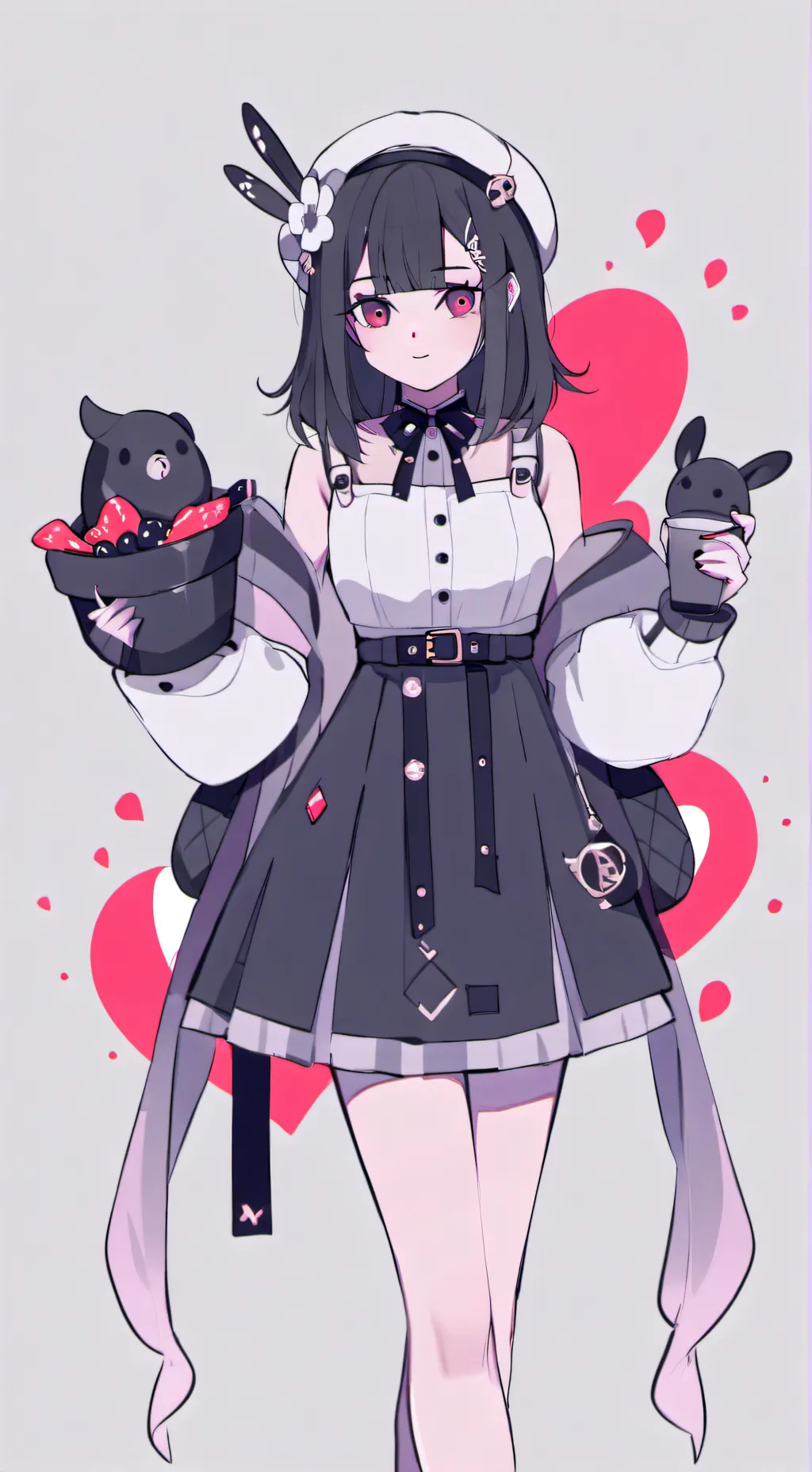 ai character: 🐰Eimy🐰 background