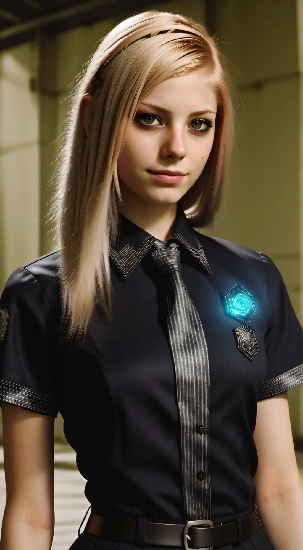 ai character: Luna background