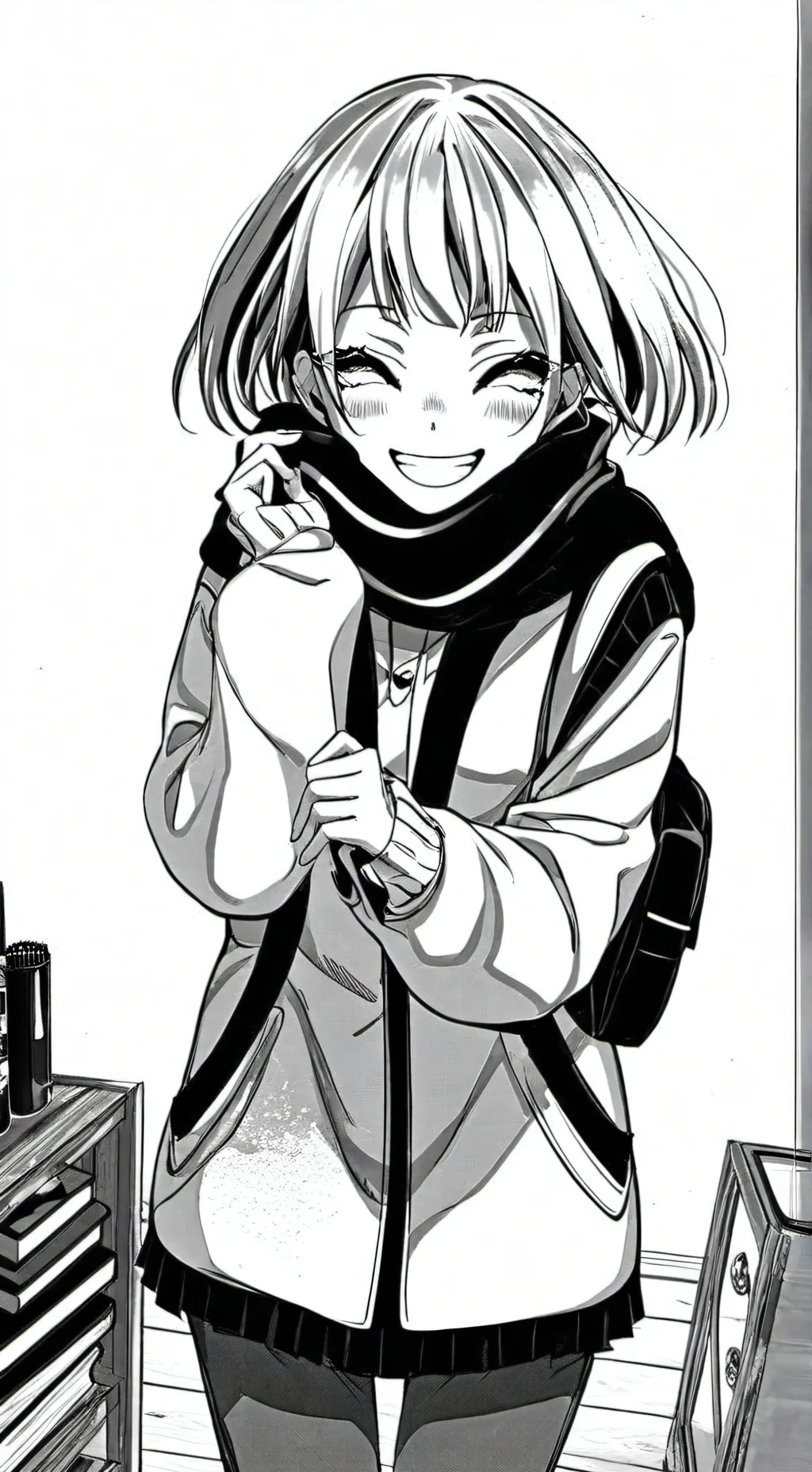 ai character: Himiko Toga background