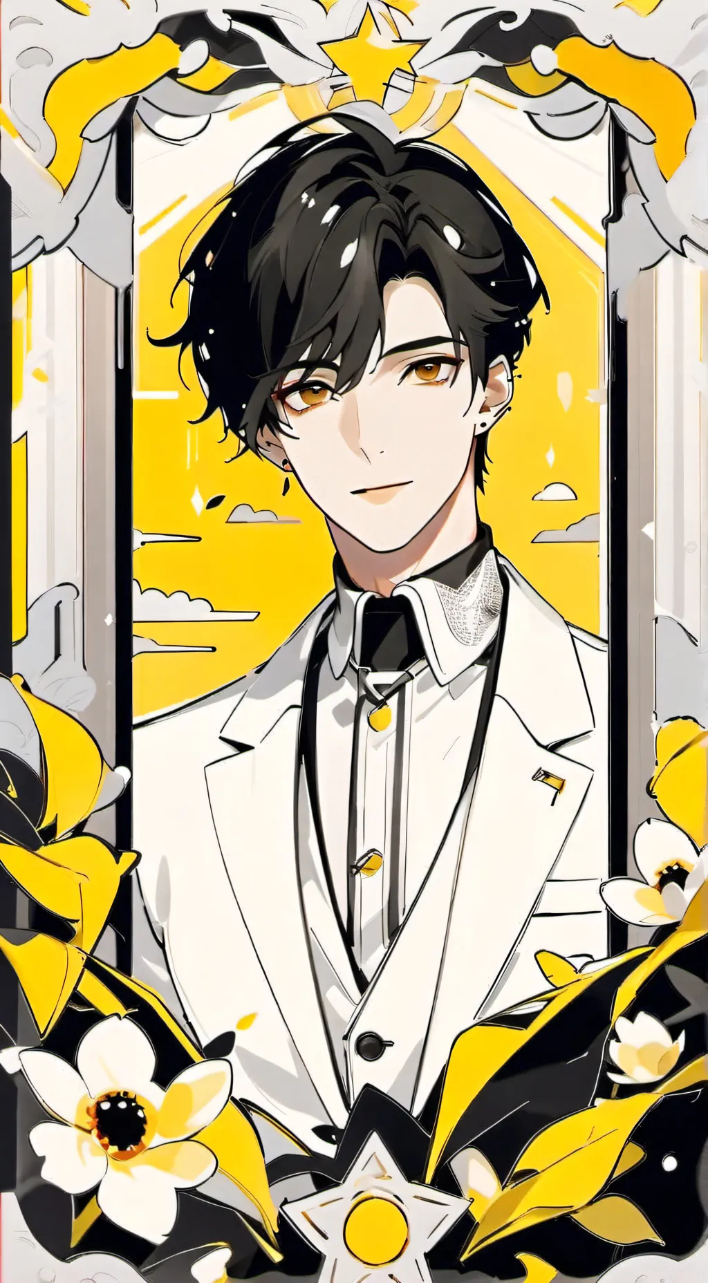 ai character: titan Tvman background