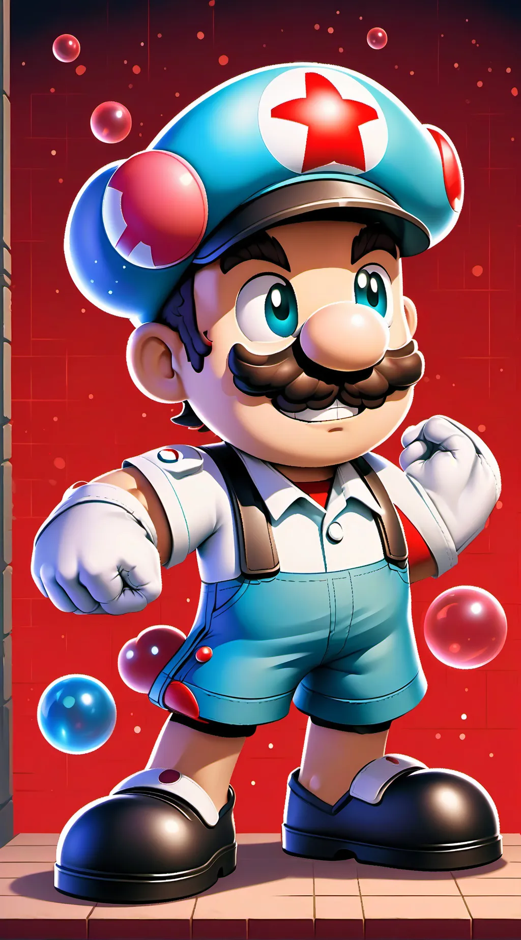 ai character: Dr. Mario background