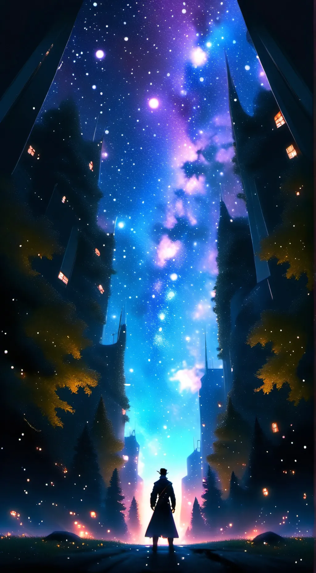 ai character: singing mha background