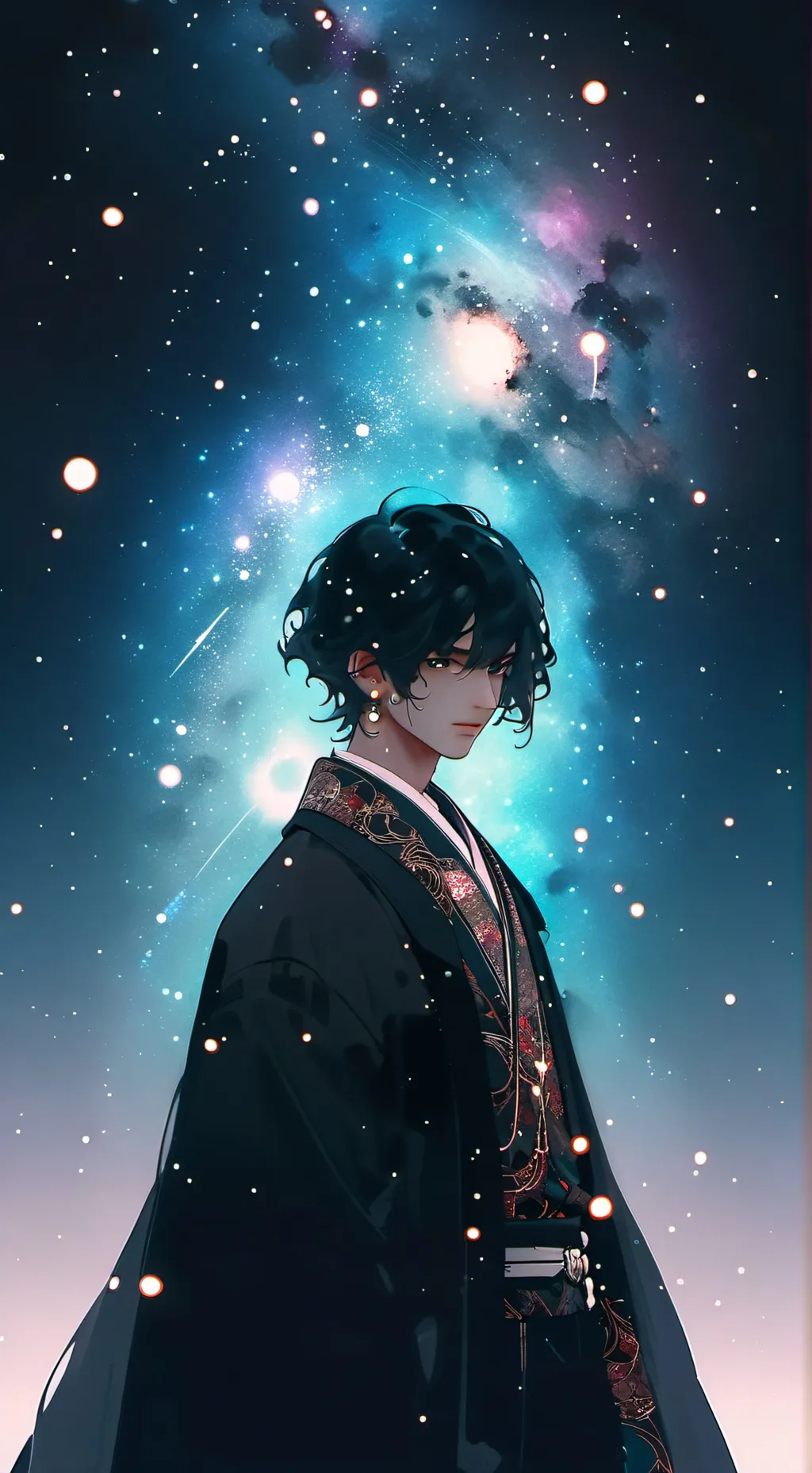 ai character: Levi  background